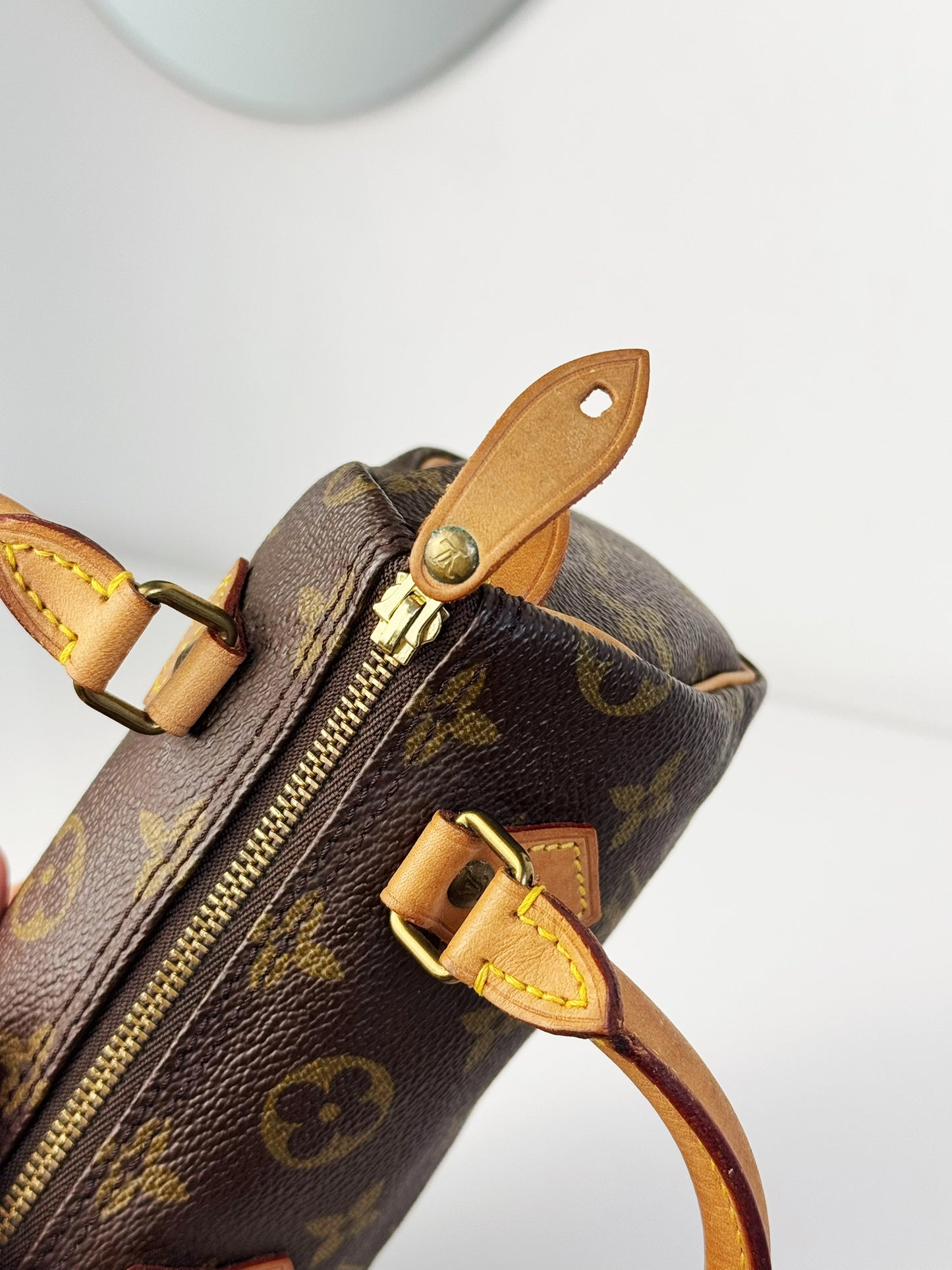 Louis Vuitton Vintage Mini Speedy Handbag Crossbody Bag