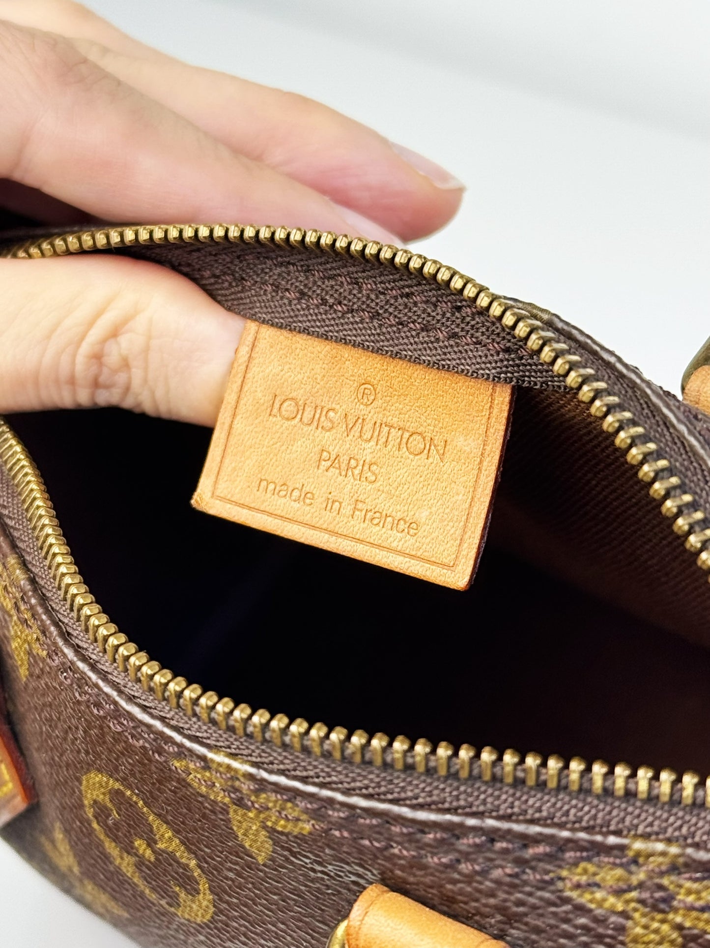 Louis Vuitton Vintage Mini Speedy Handbag Crossbody Bag