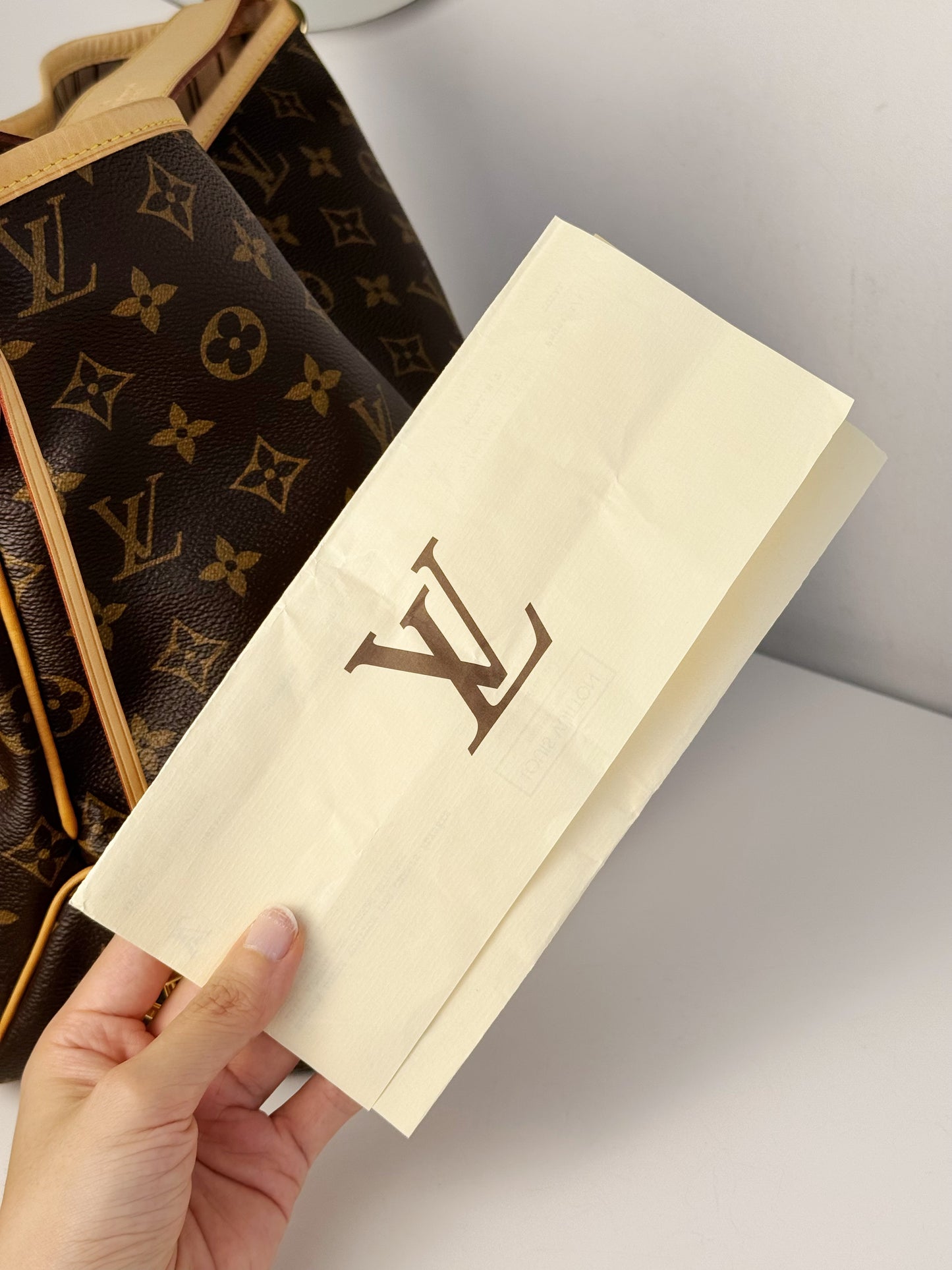 Louis Vuitton Vintage Delightful PM Tote Crossbody Bag