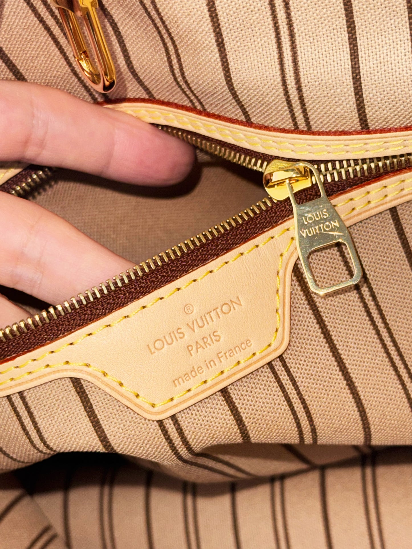 Louis Vuitton Vintage Delightful PM Tote Crossbody Bag