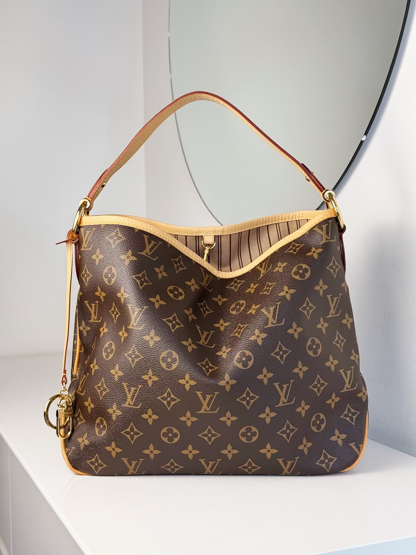 Louis Vuitton Vintage Delightful PM Tote Crossbody Bag