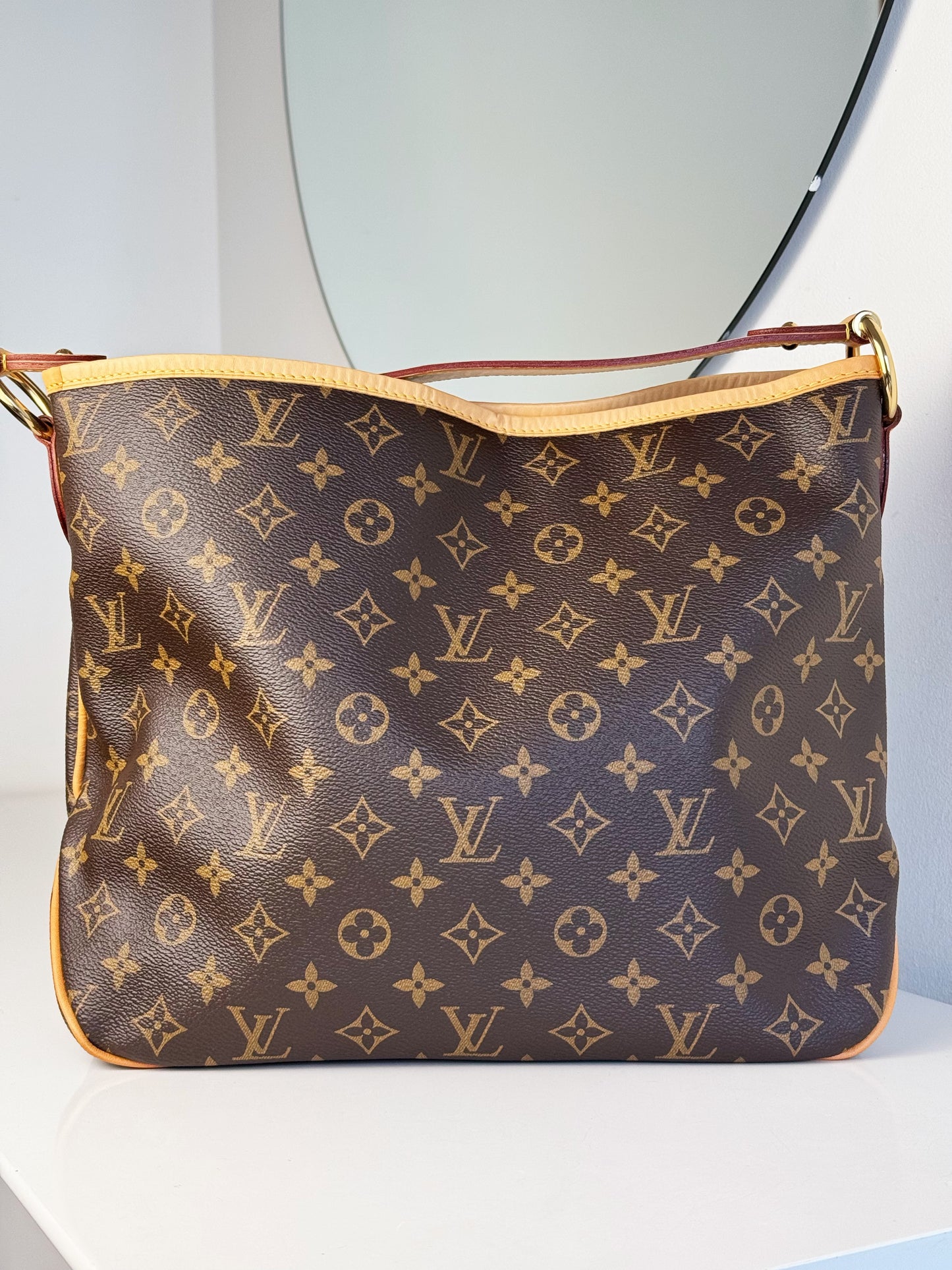 Louis Vuitton Vintage Delightful PM Tote Crossbody Bag