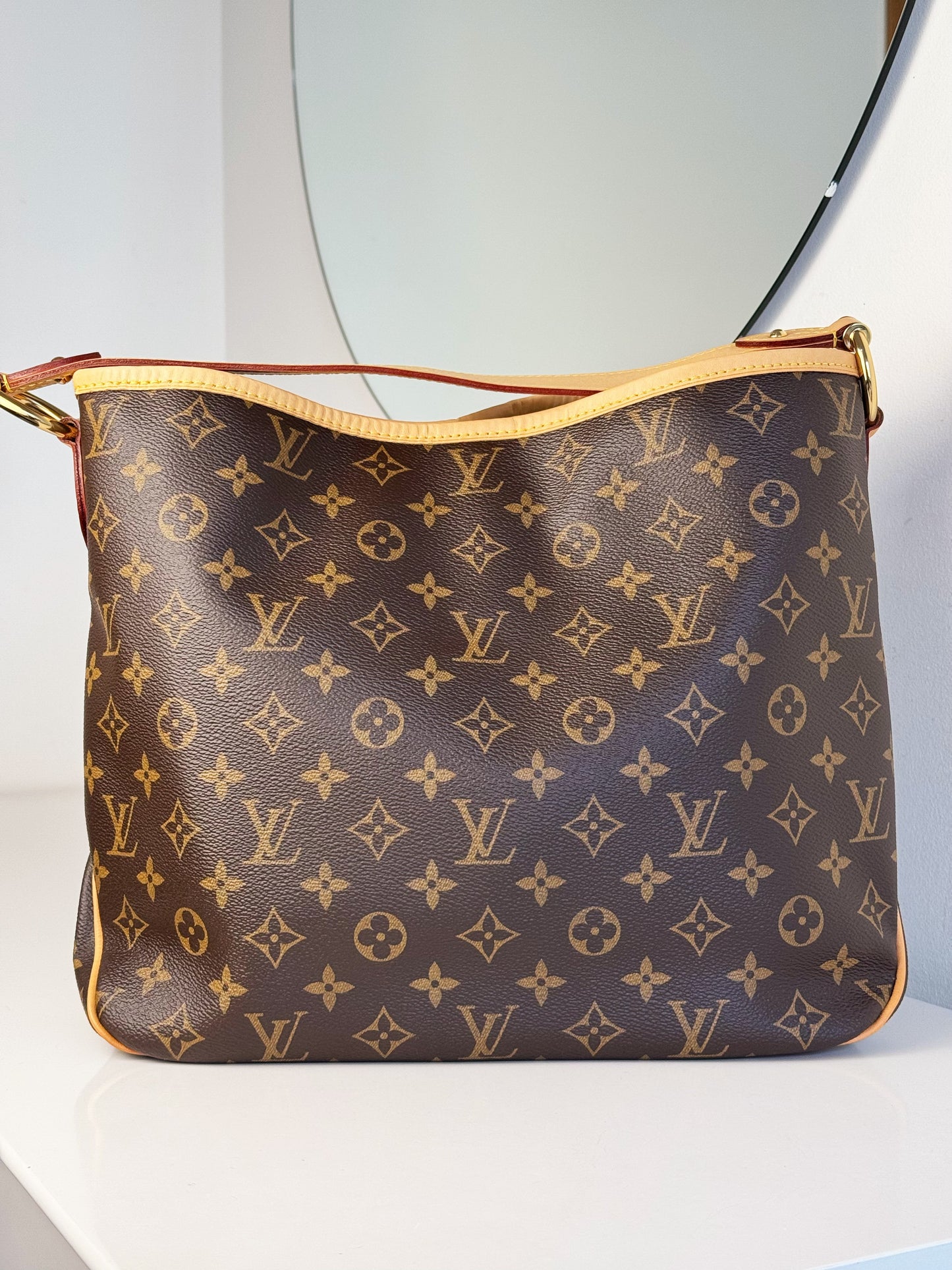 Louis Vuitton Vintage Delightful PM Tote Crossbody Bag