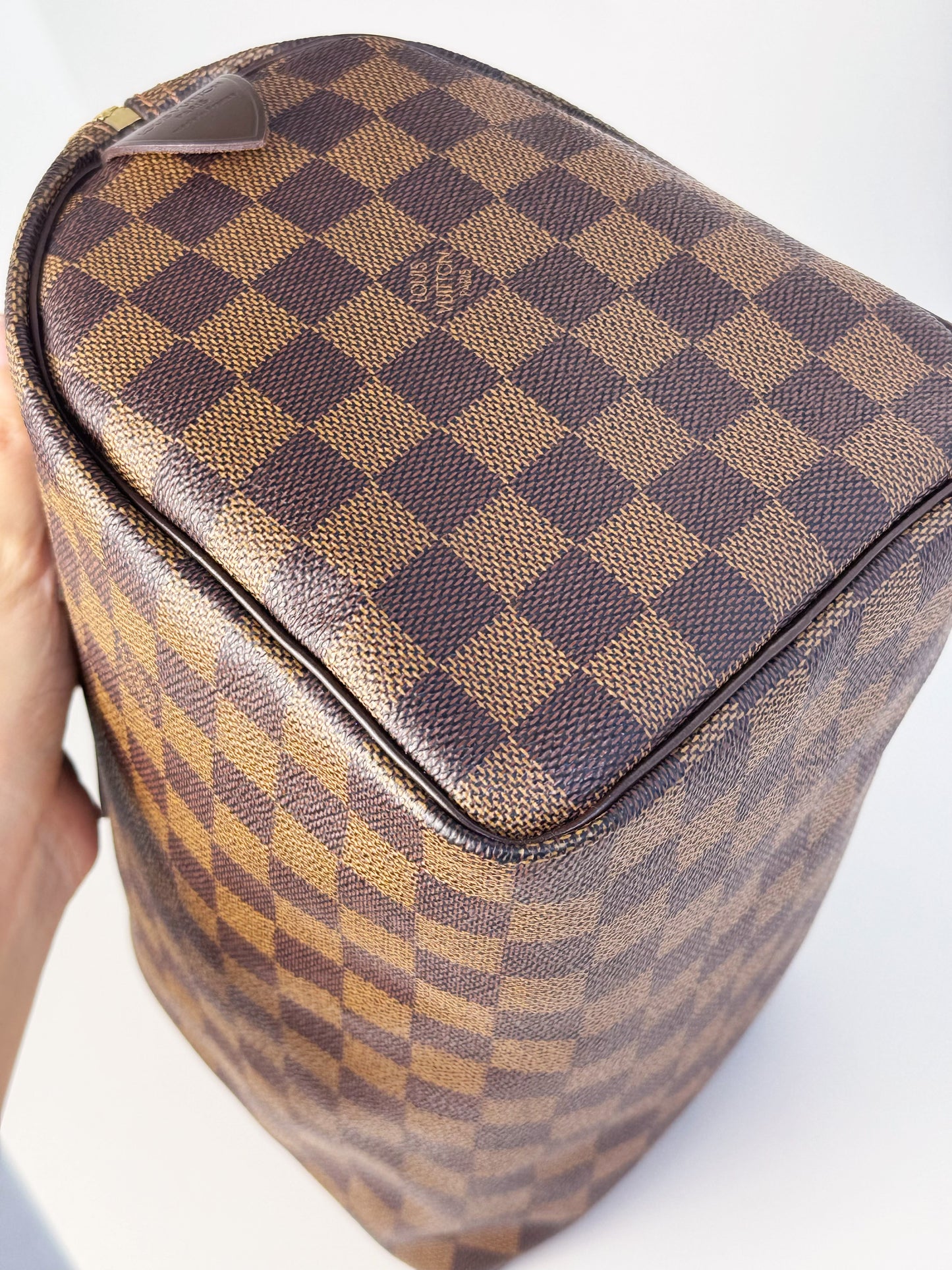 Louis Vuitton Vintage Damier Speedy 25 Handbag Crossbody Bag