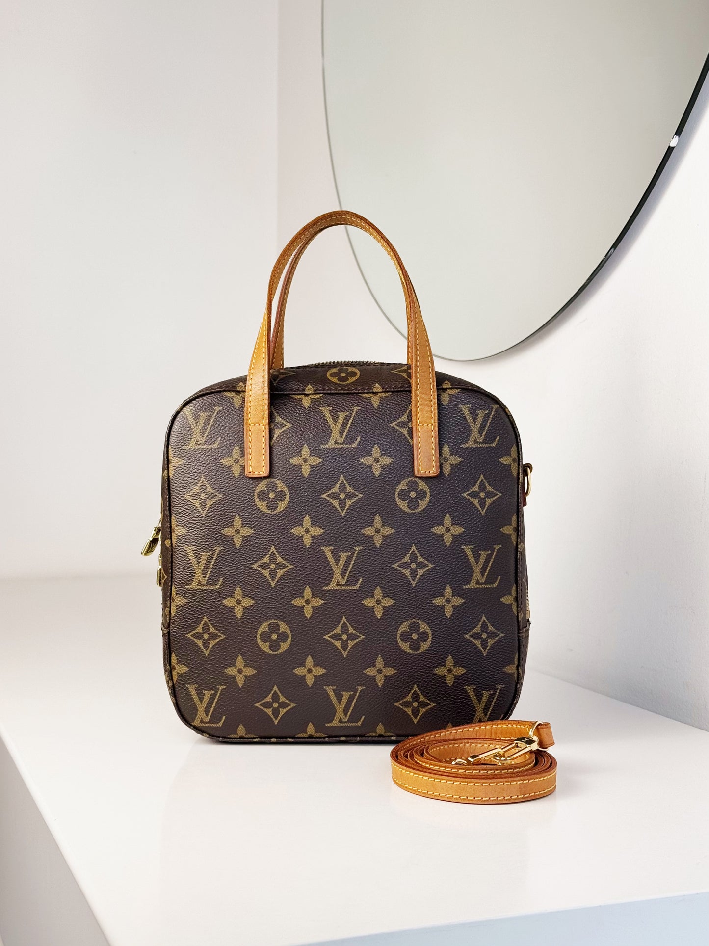 Louis Vuitton Vintage Spontini Handbag Crossbody Bag