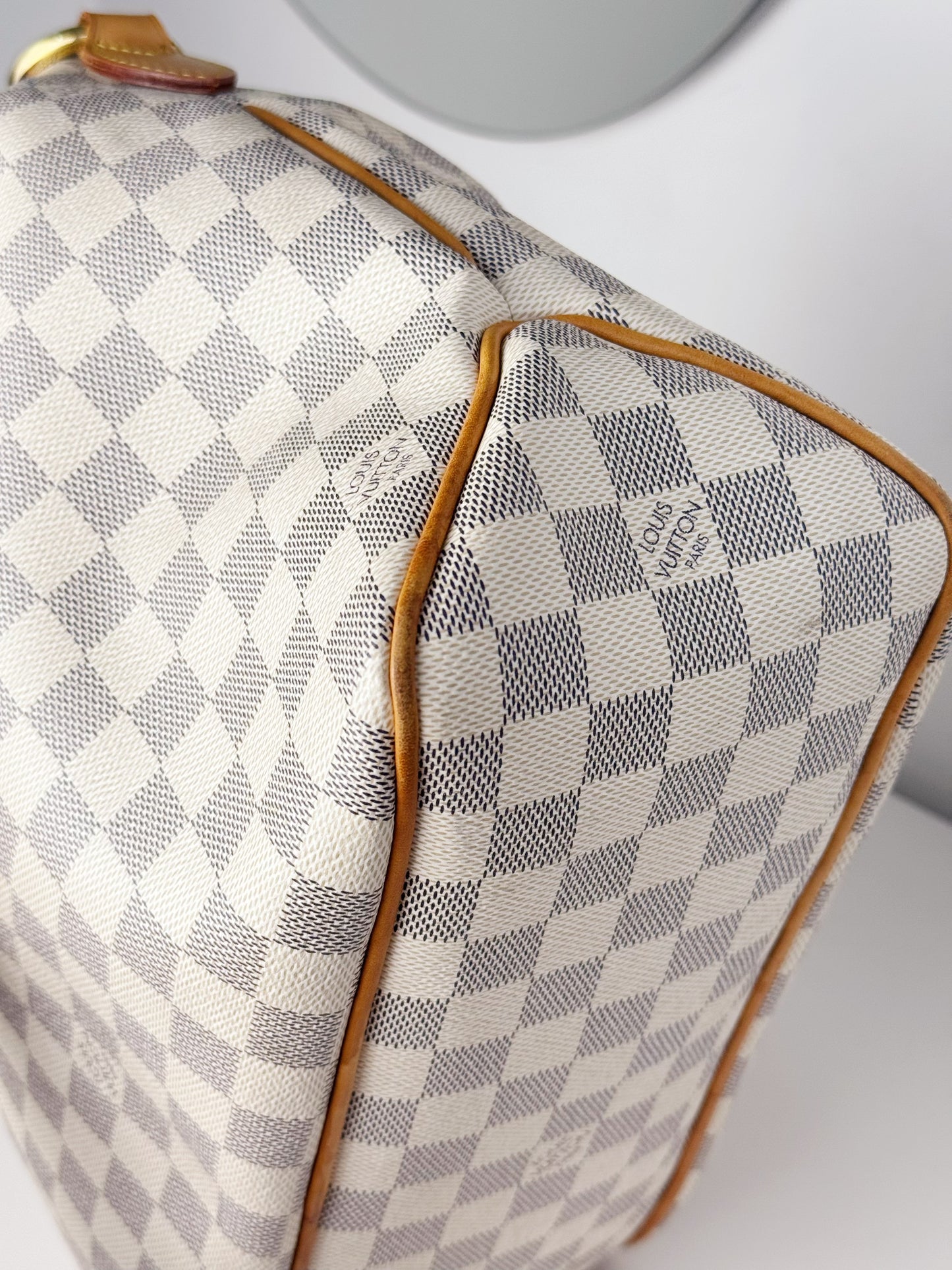 Louis Vuitton Vintage Azur Delightful PM Tote Crossbody Bag