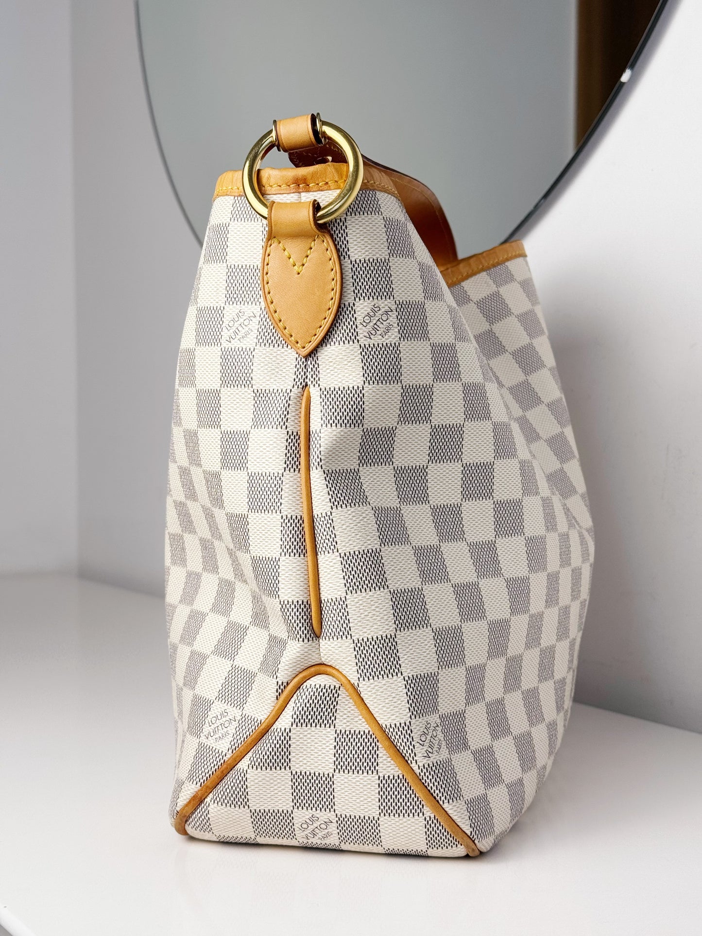 Louis Vuitton Vintage Azur Delightful PM Tote Crossbody Bag