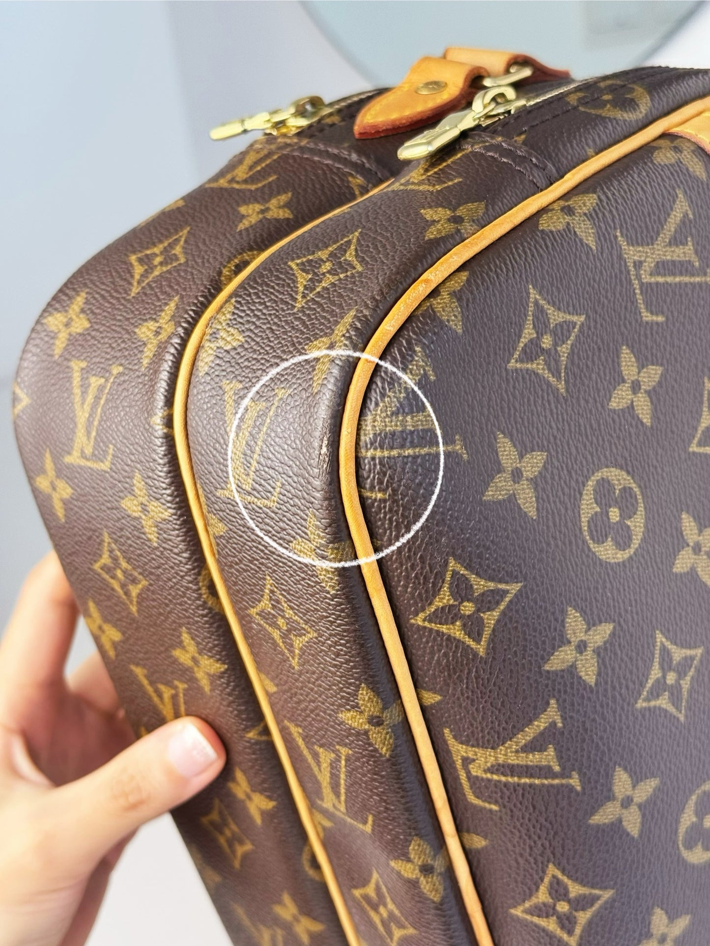 Louis Vuitton Vintage Reporter Shoulder Crossbody Bag