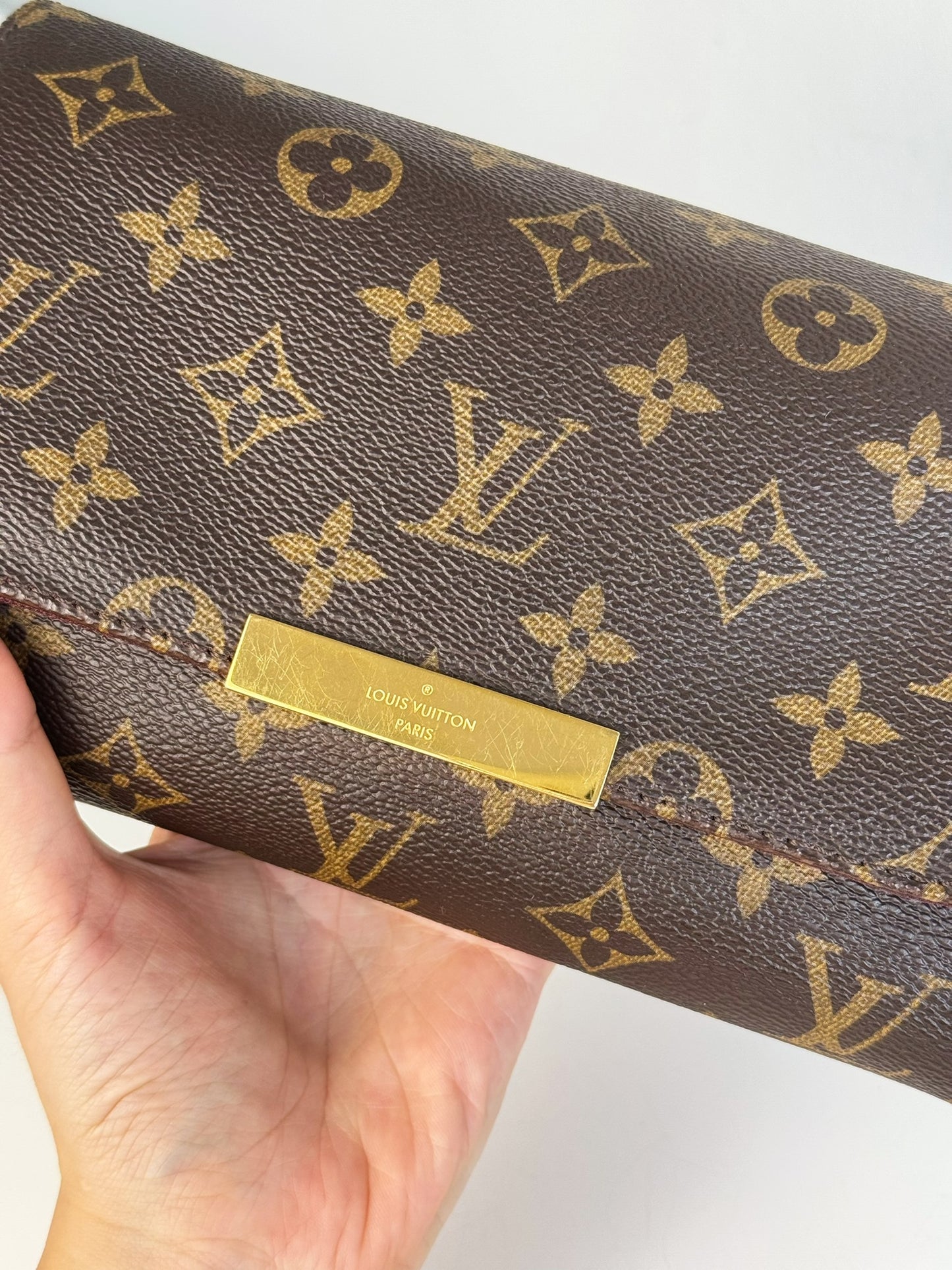 Louis Vuitton Vintage Favorite PM Shoulder Crossbody Bag