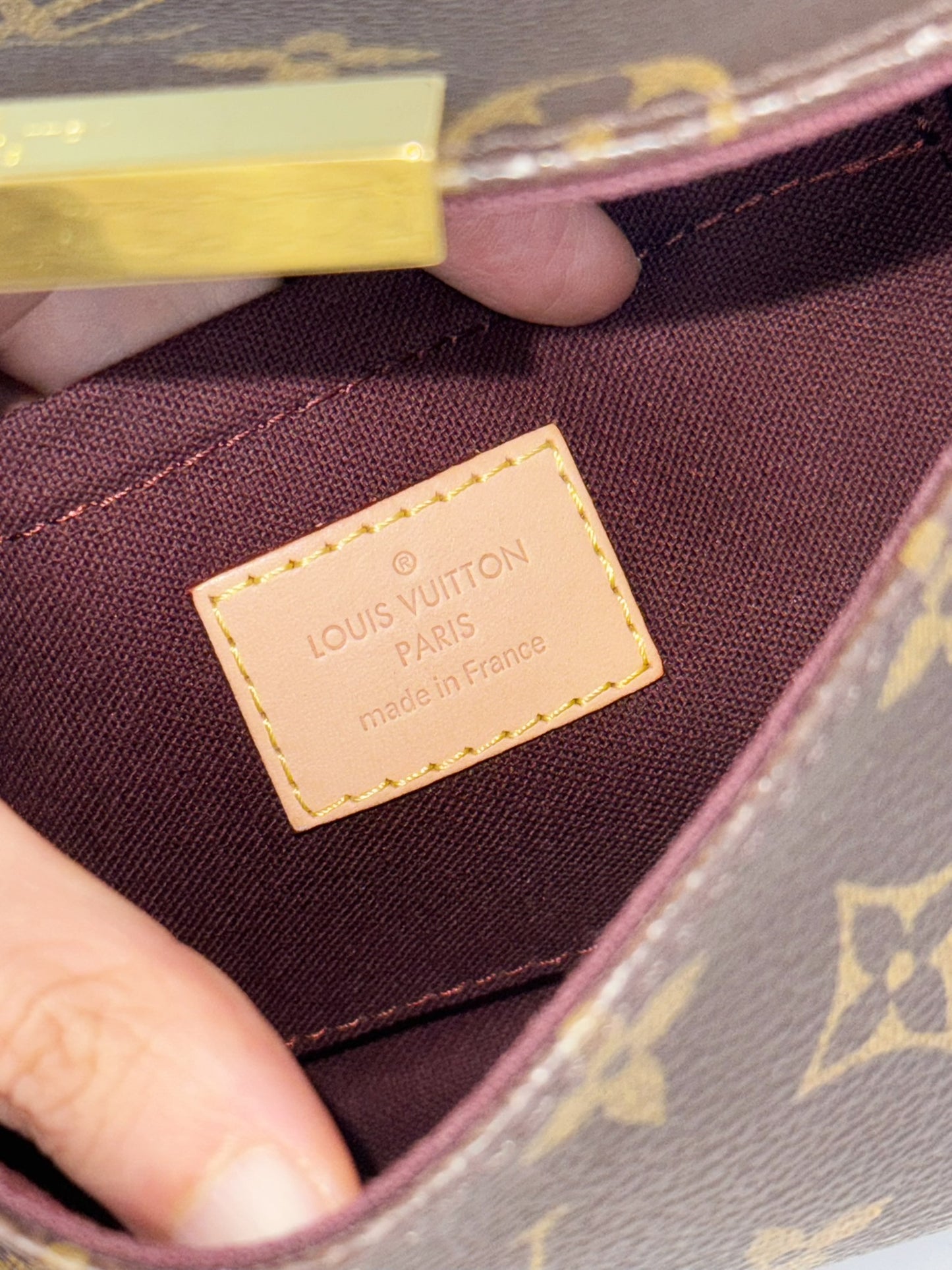 Louis Vuitton Vintage Favorite PM Shoulder Crossbody Bag
