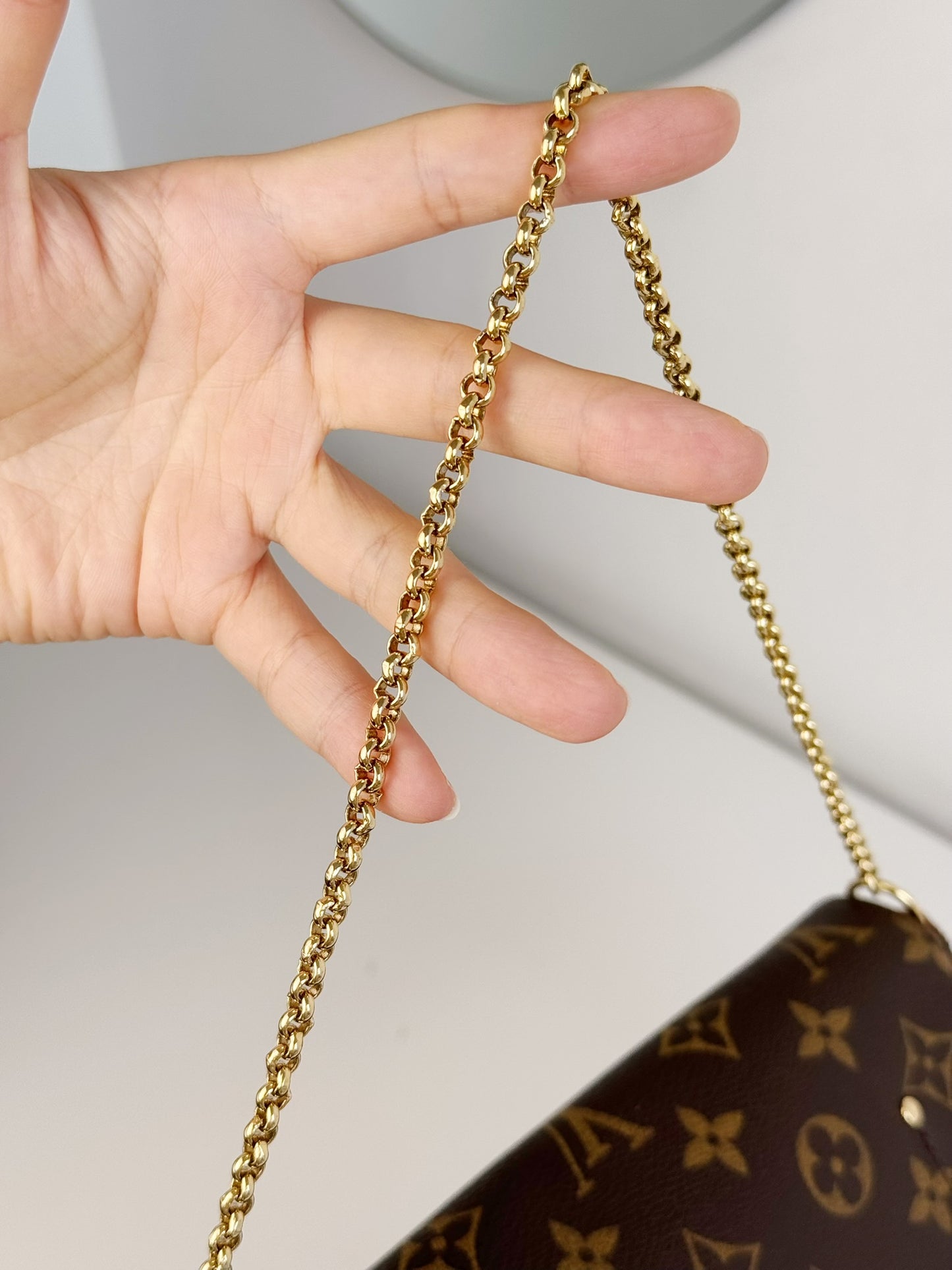 Louis Vuitton Vintage Favorite PM Shoulder Crossbody Bag