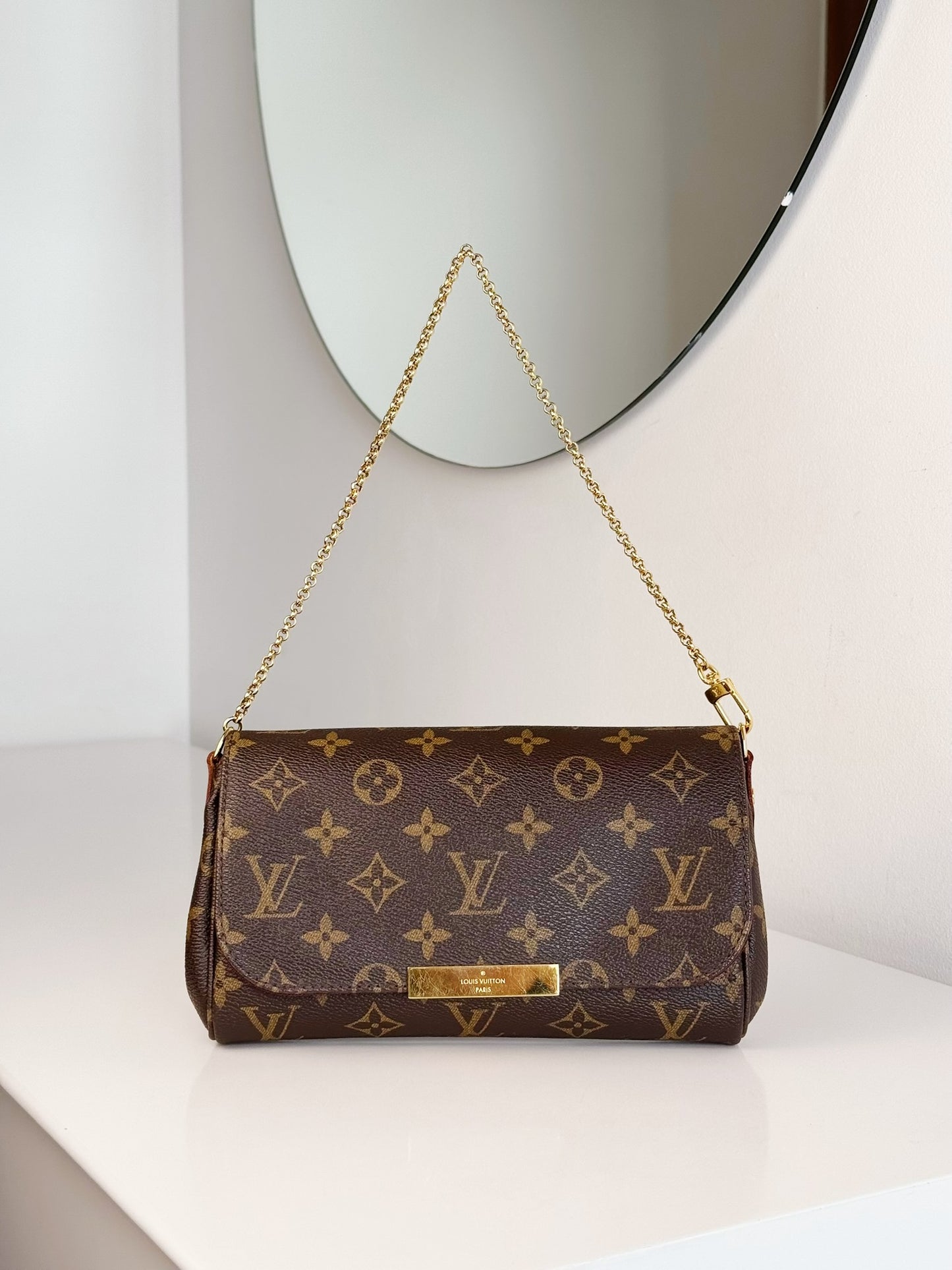 Louis Vuitton Vintage Favorite PM Shoulder Crossbody Bag