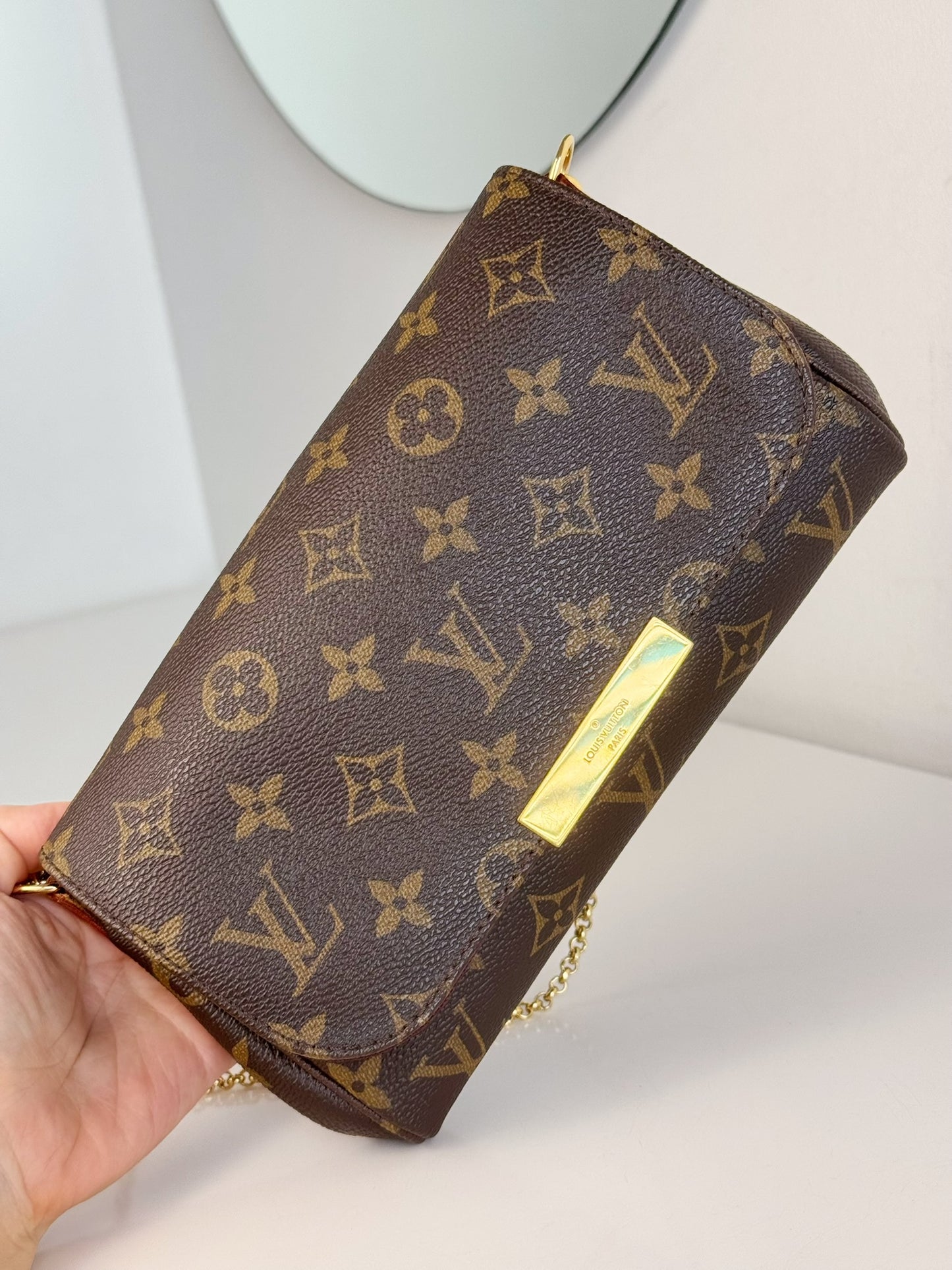 Louis Vuitton Vintage Favorite PM Shoulder Crossbody Bag