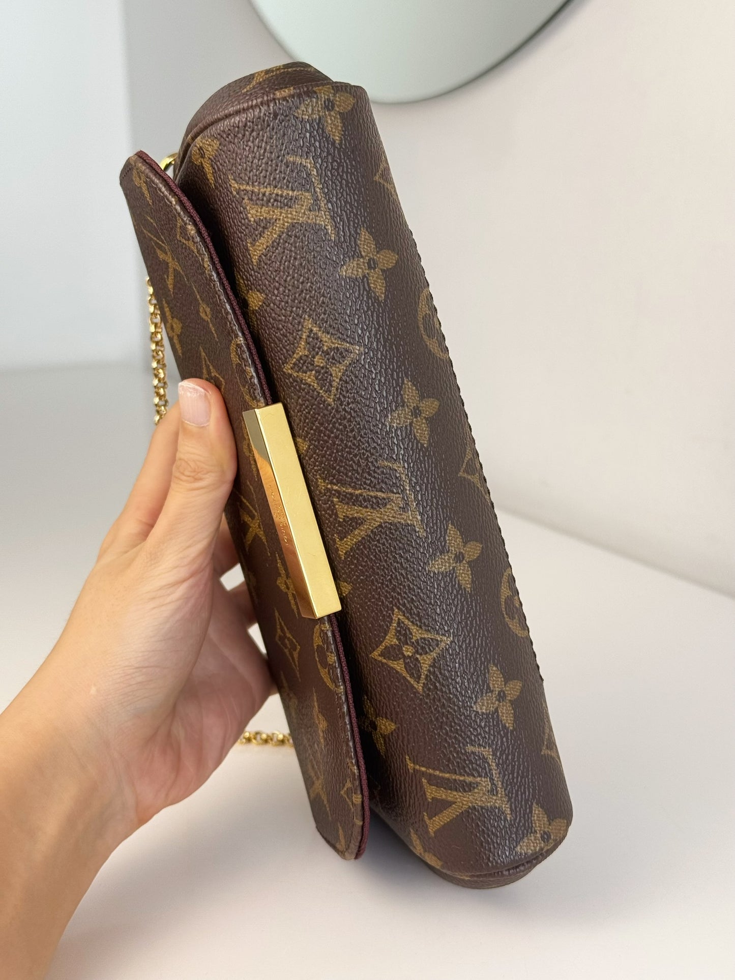 Louis Vuitton Vintage Favorite PM Shoulder Crossbody Bag