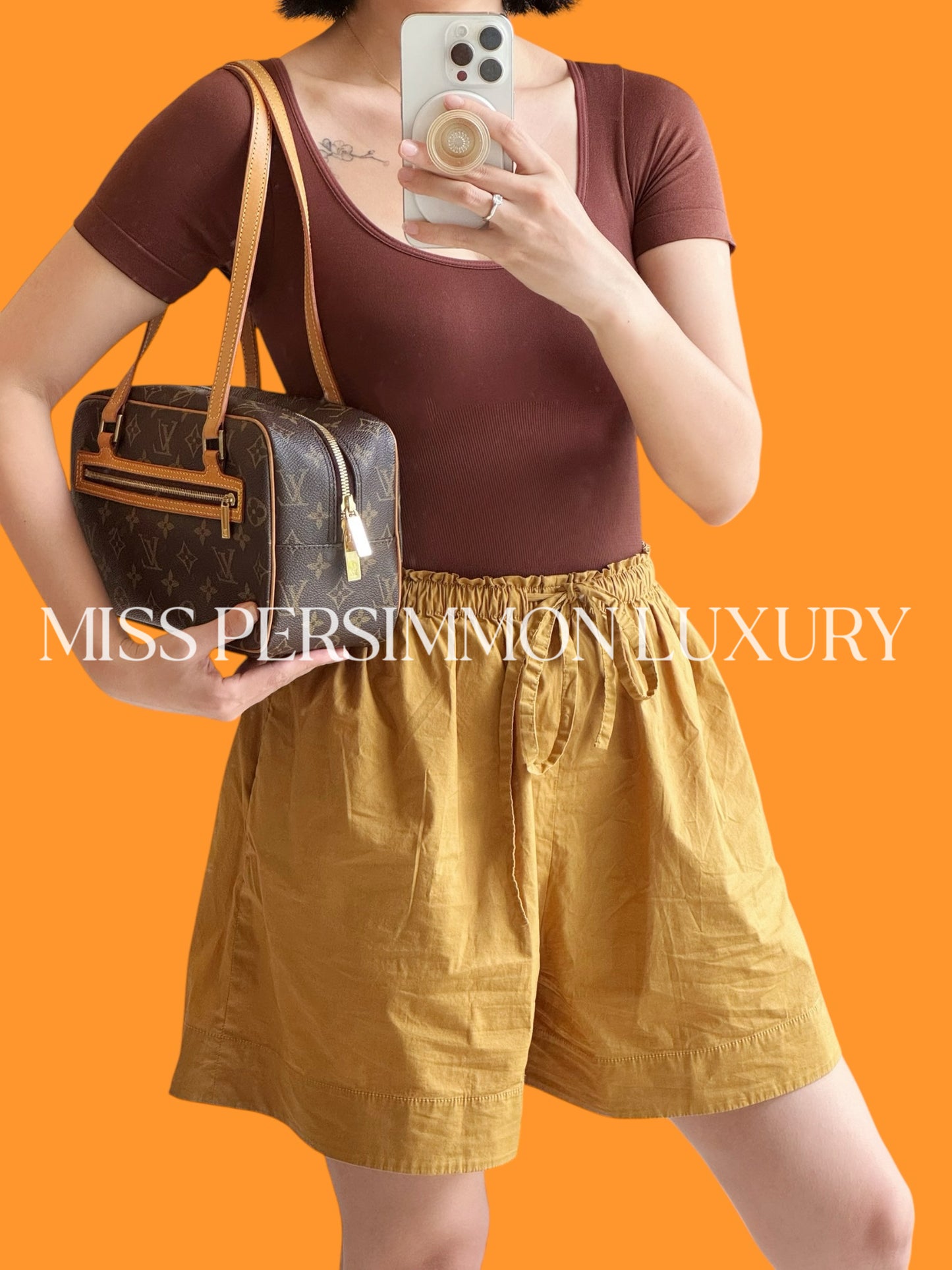 Louis Vuitton Vintage Cite MM Shoulder Bag