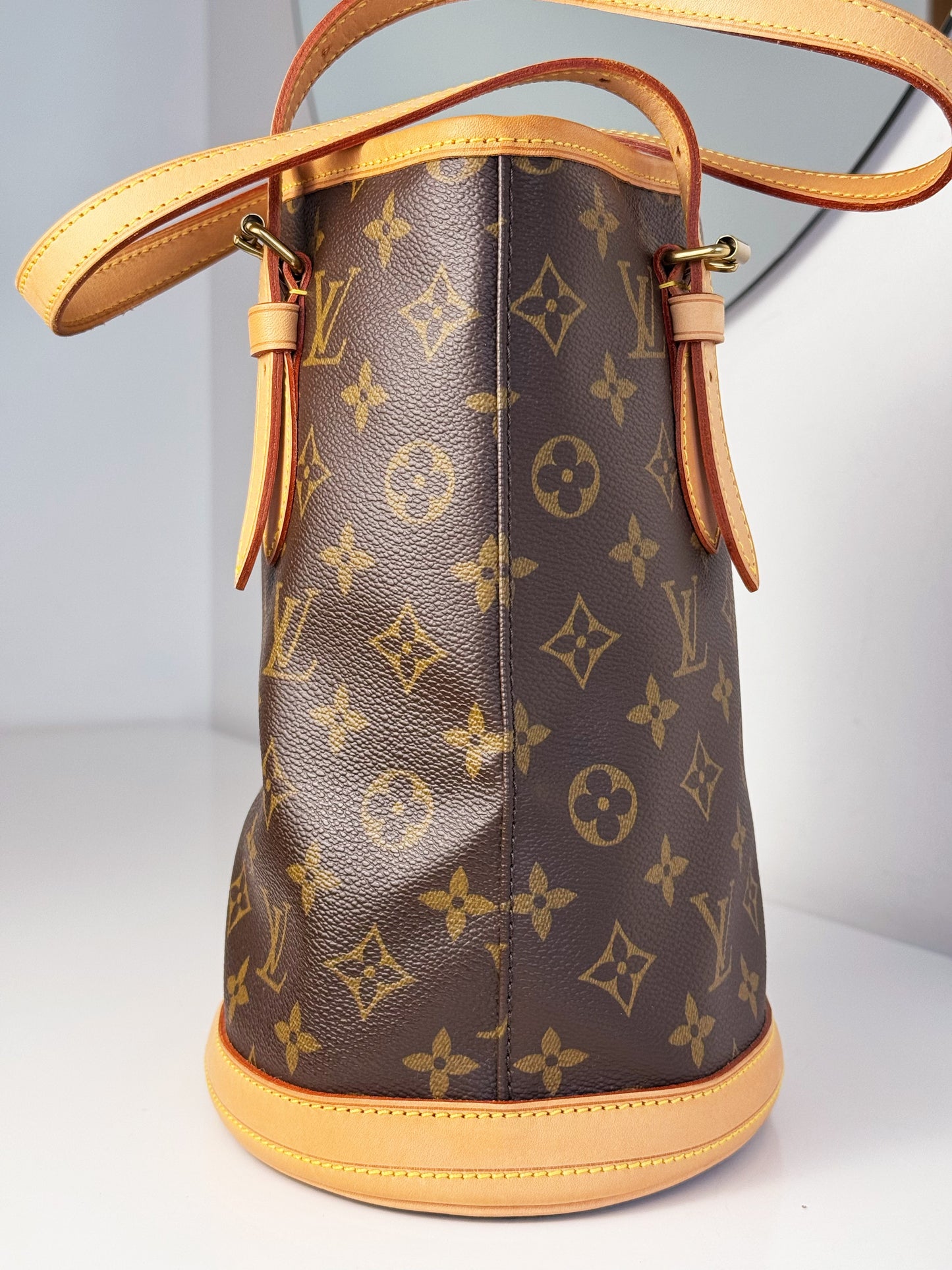 Louis Vuitton Vintage Marais Bucket Tote Shoulder Bag