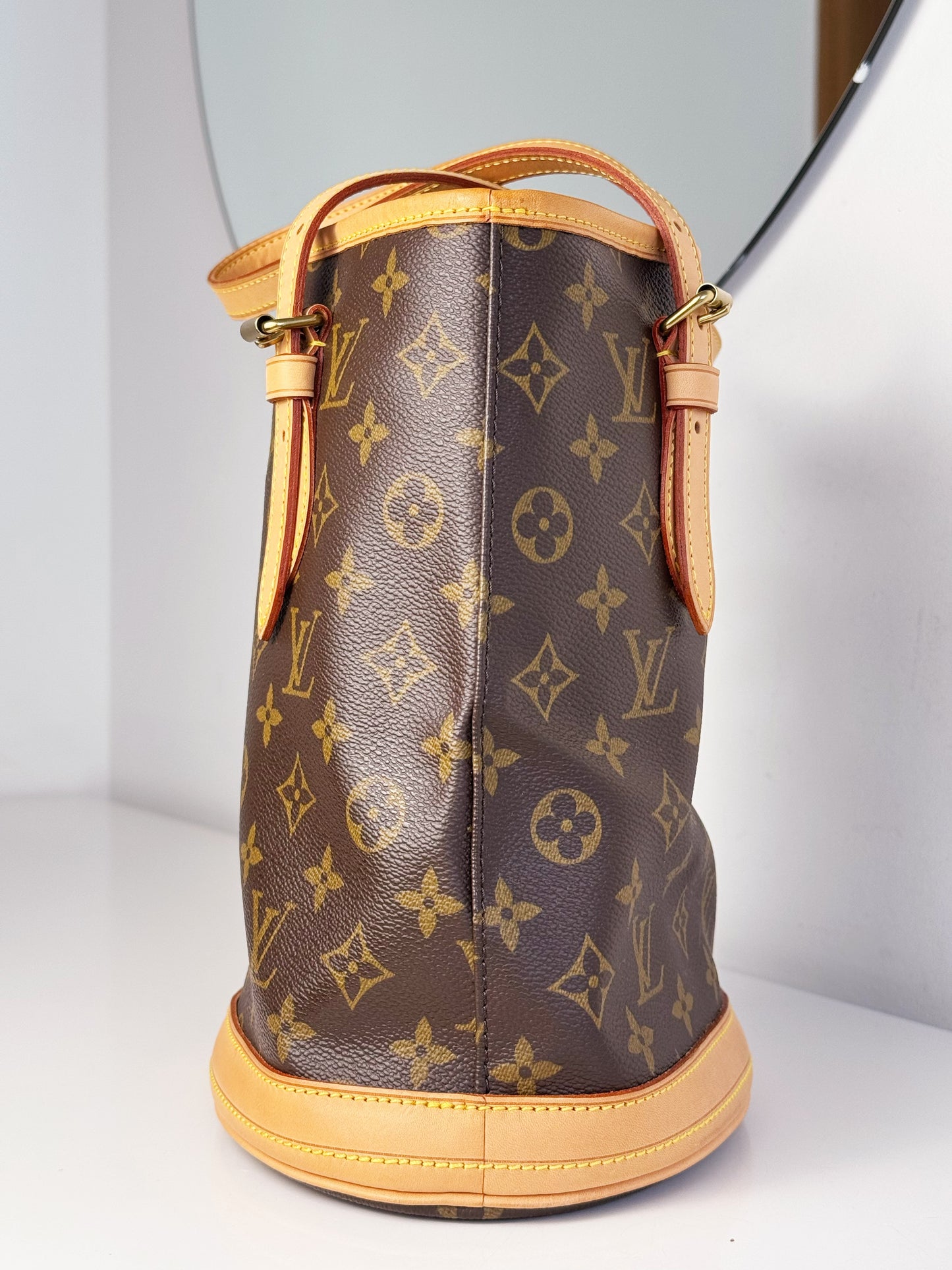 Louis Vuitton Vintage Marais Bucket Tote Shoulder Bag
