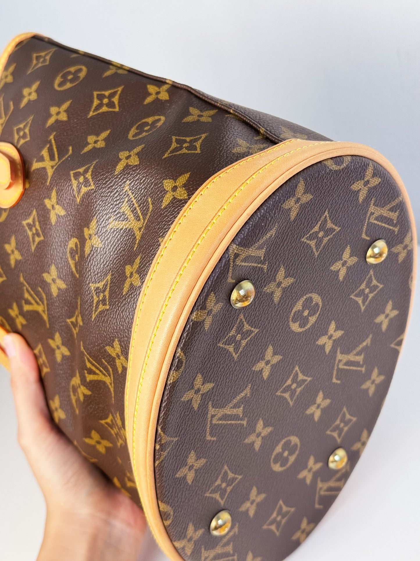 Louis Vuitton Vintage Marais Bucket Tote Shoulder Bag