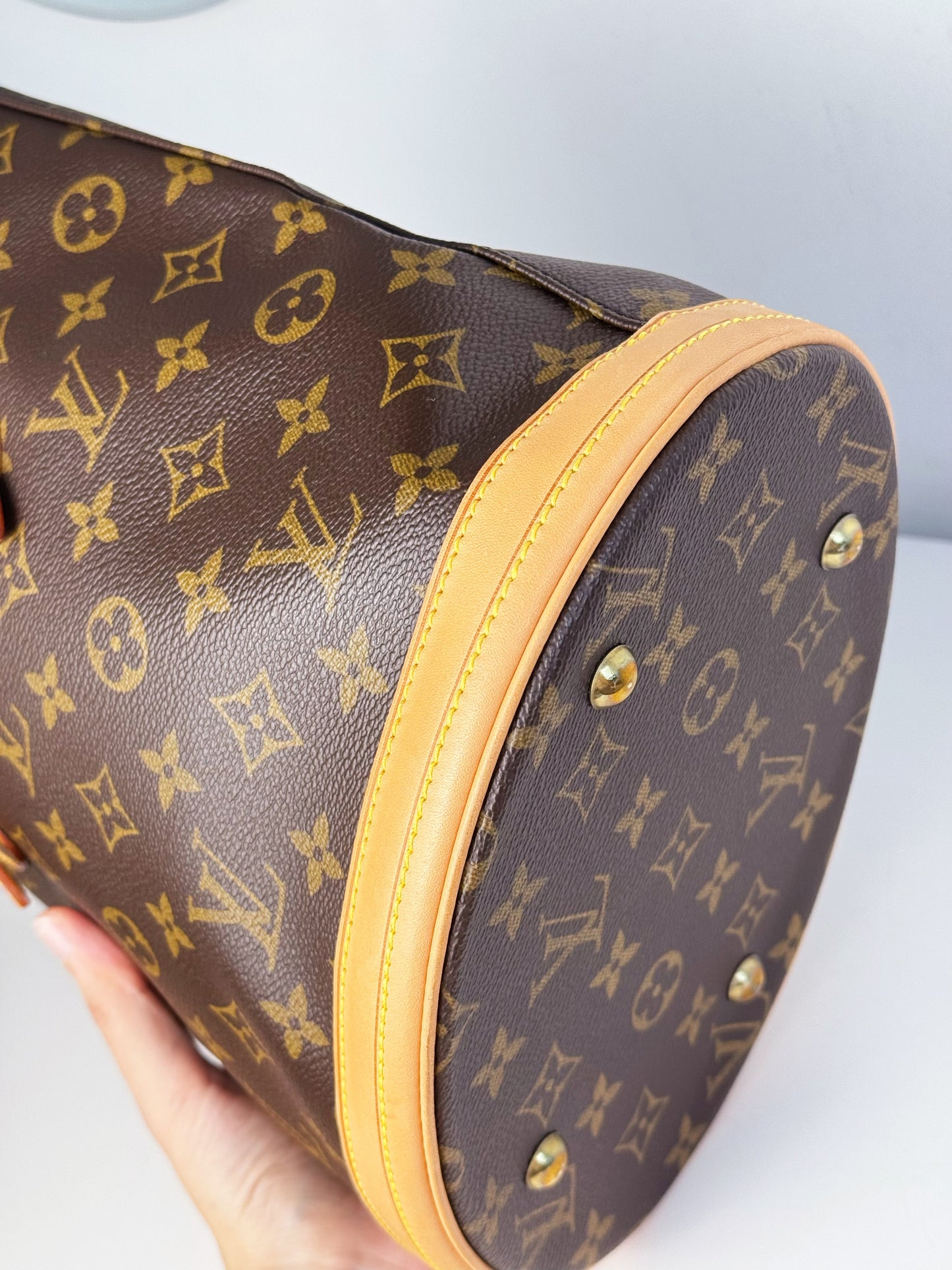 Louis Vuitton Vintage Marais Bucket Tote Shoulder Bag