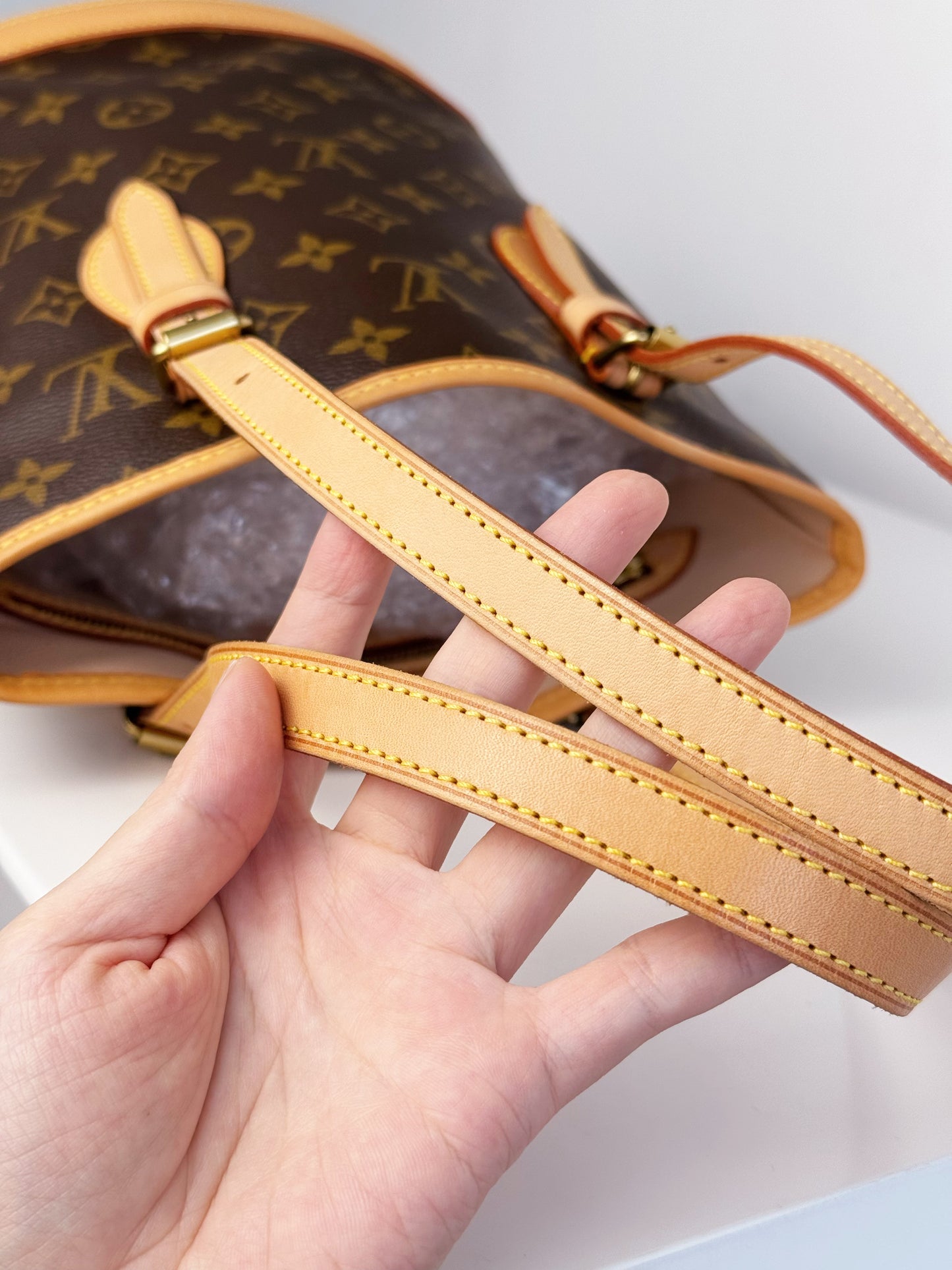 Louis Vuitton Vintage Marais Bucket Tote Shoulder Bag