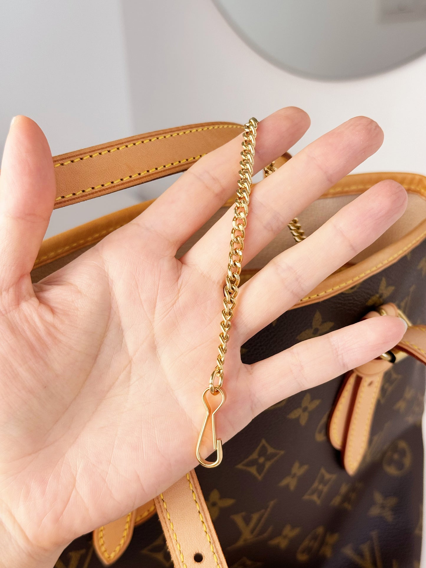Louis Vuitton Vintage Marais Bucket Tote Shoulder Bag