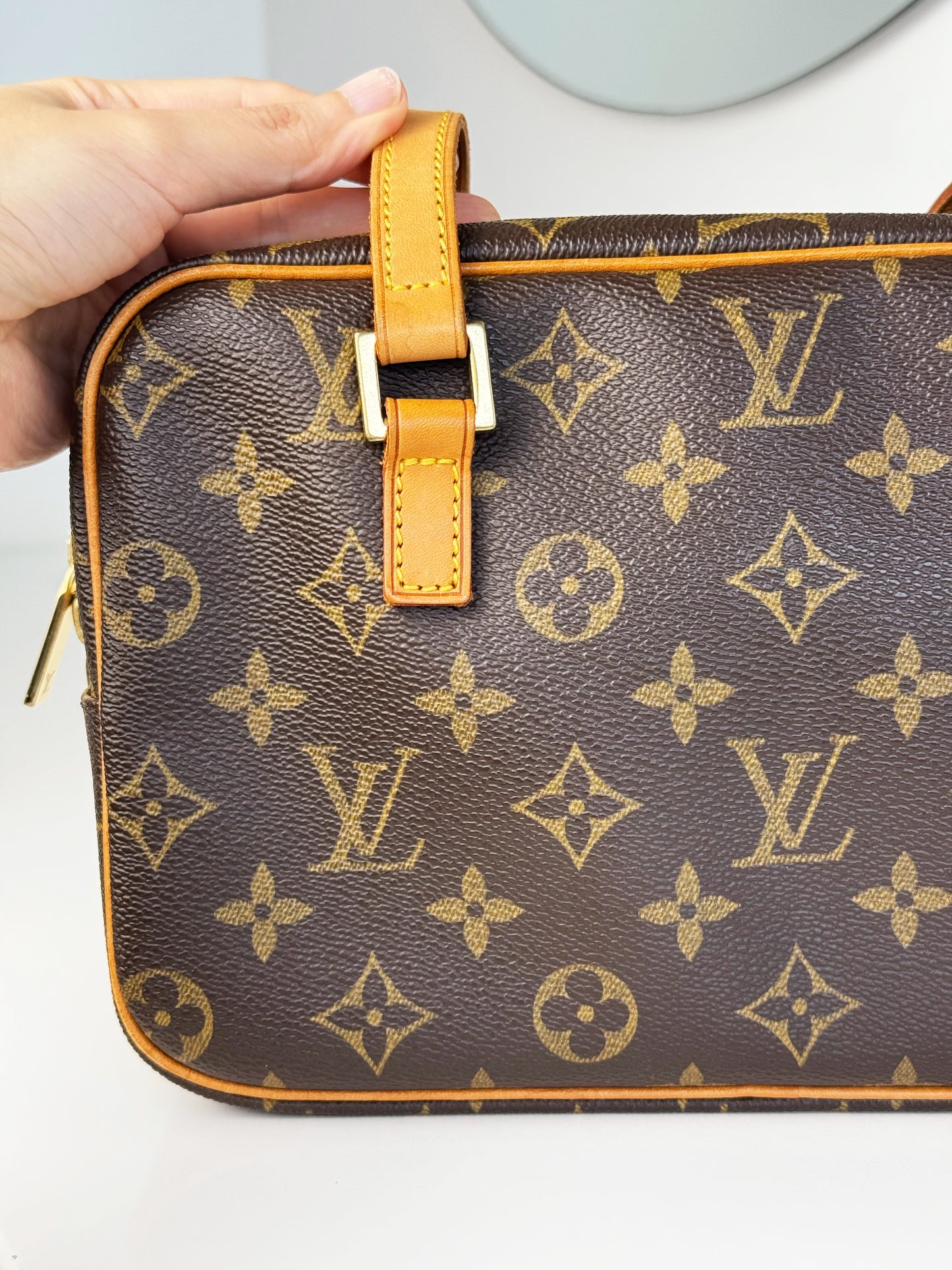 Louis Vuitton Vintage Cite MM Shoulder Bag
