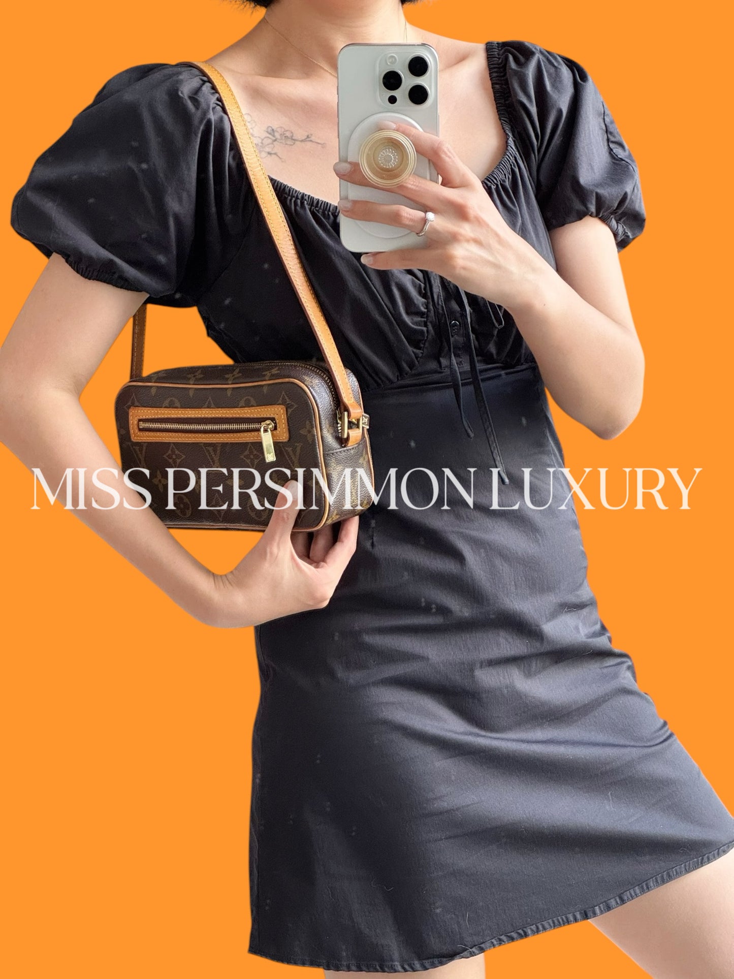 Louis Vuitton Vintage Cite PM Shoulder Bag