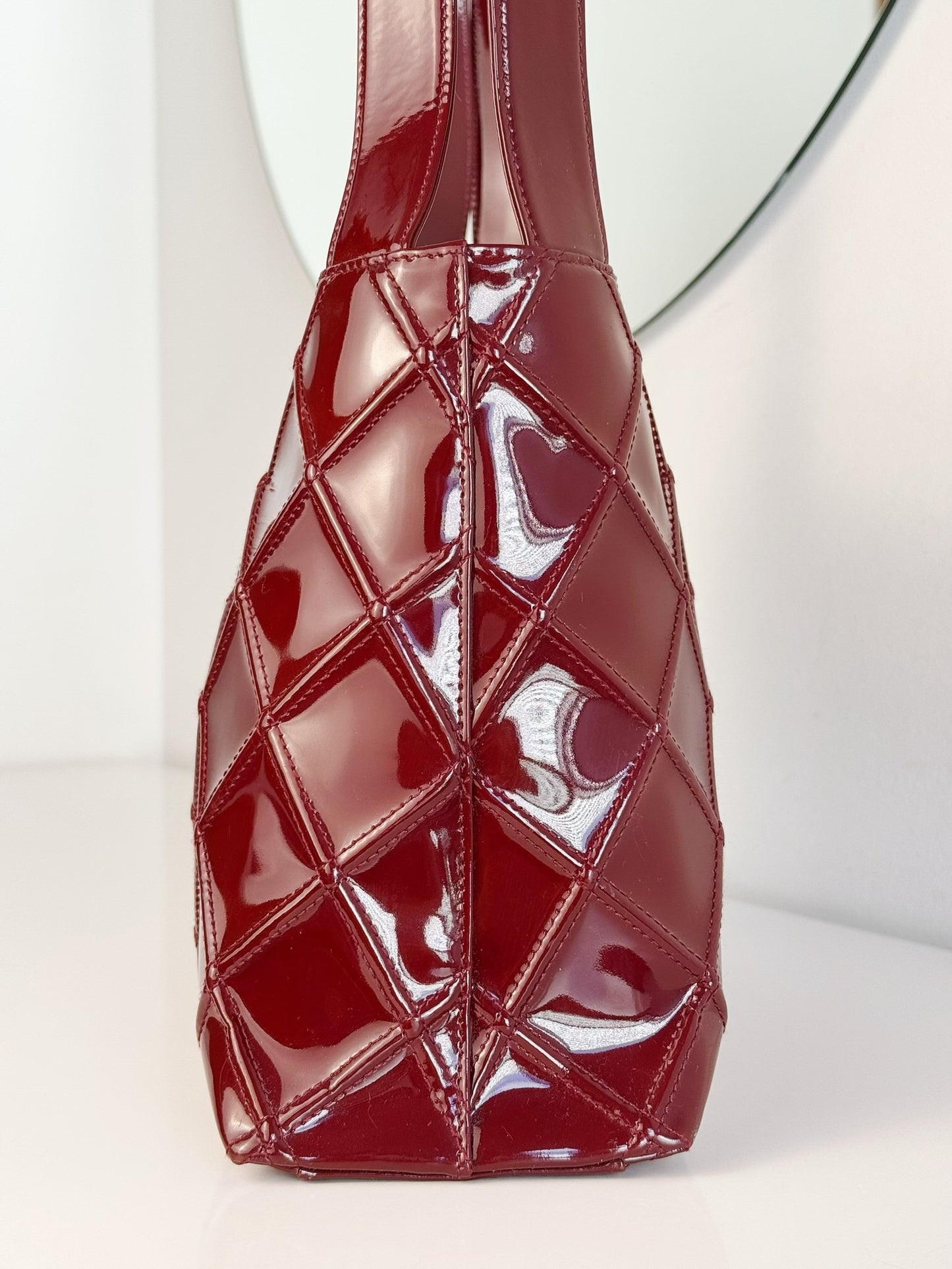 Chanel Vintage Patent Shoulder Bag