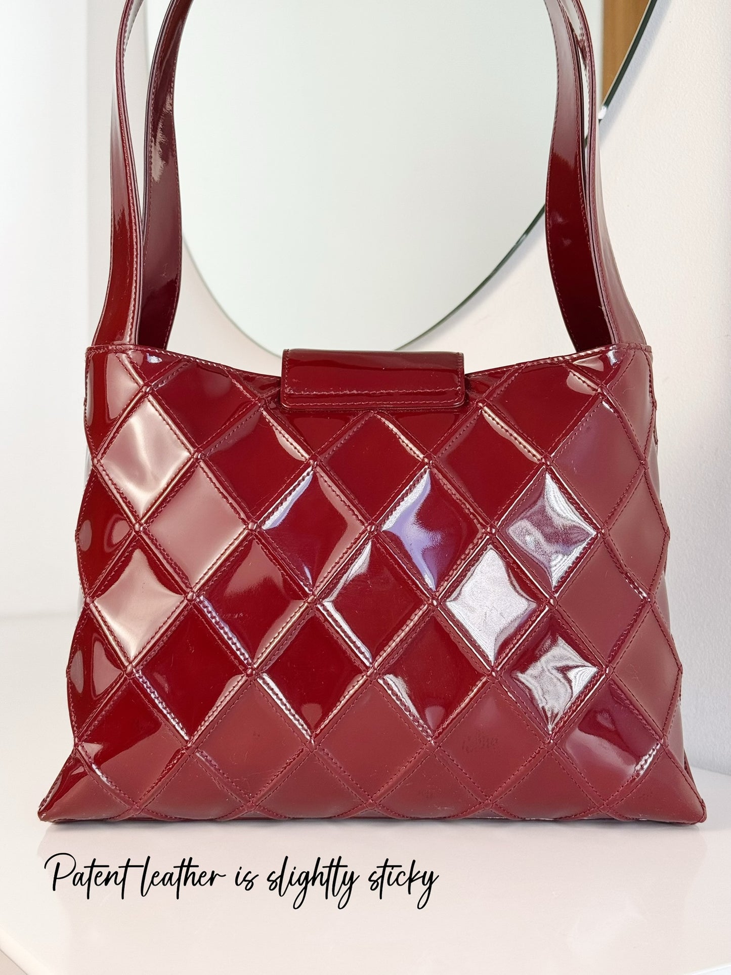 Chanel Vintage Patent Shoulder Bag