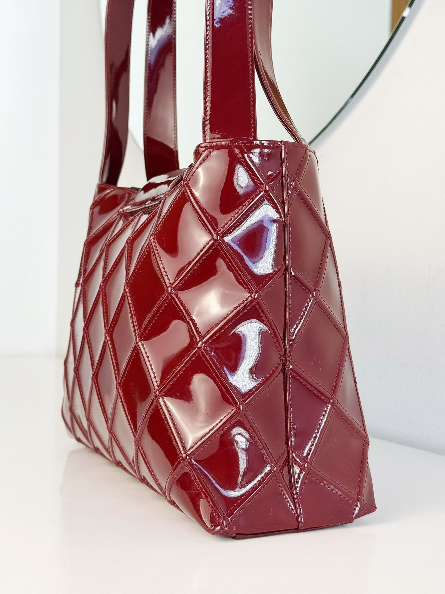 Chanel Vintage Patent Shoulder Bag