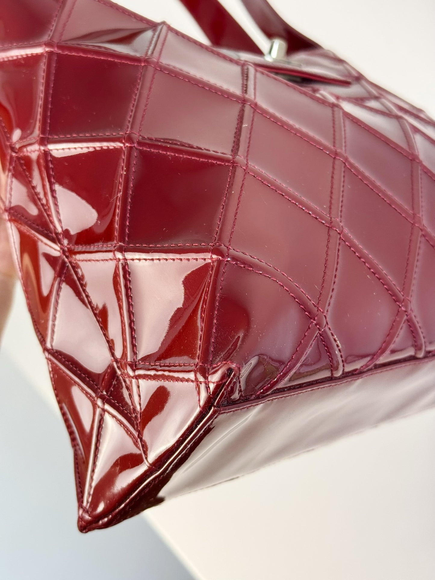 Chanel Vintage Patent Shoulder Bag