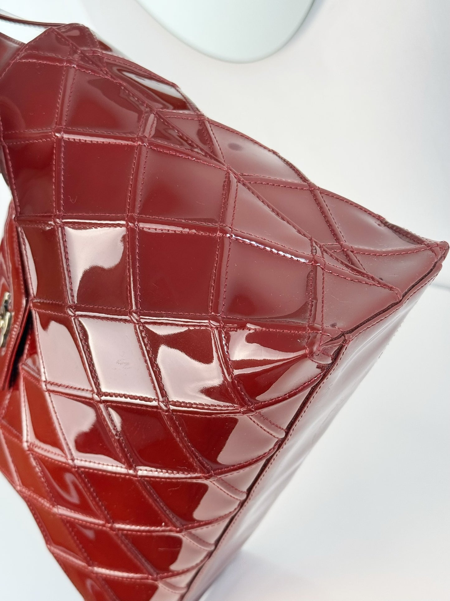 Chanel Vintage Patent Shoulder Bag