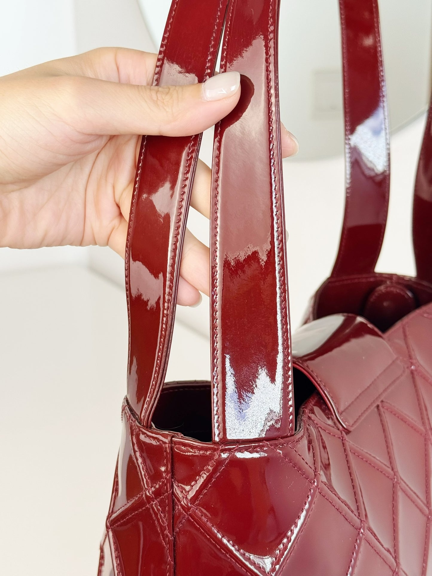 Chanel Vintage Patent Shoulder Bag