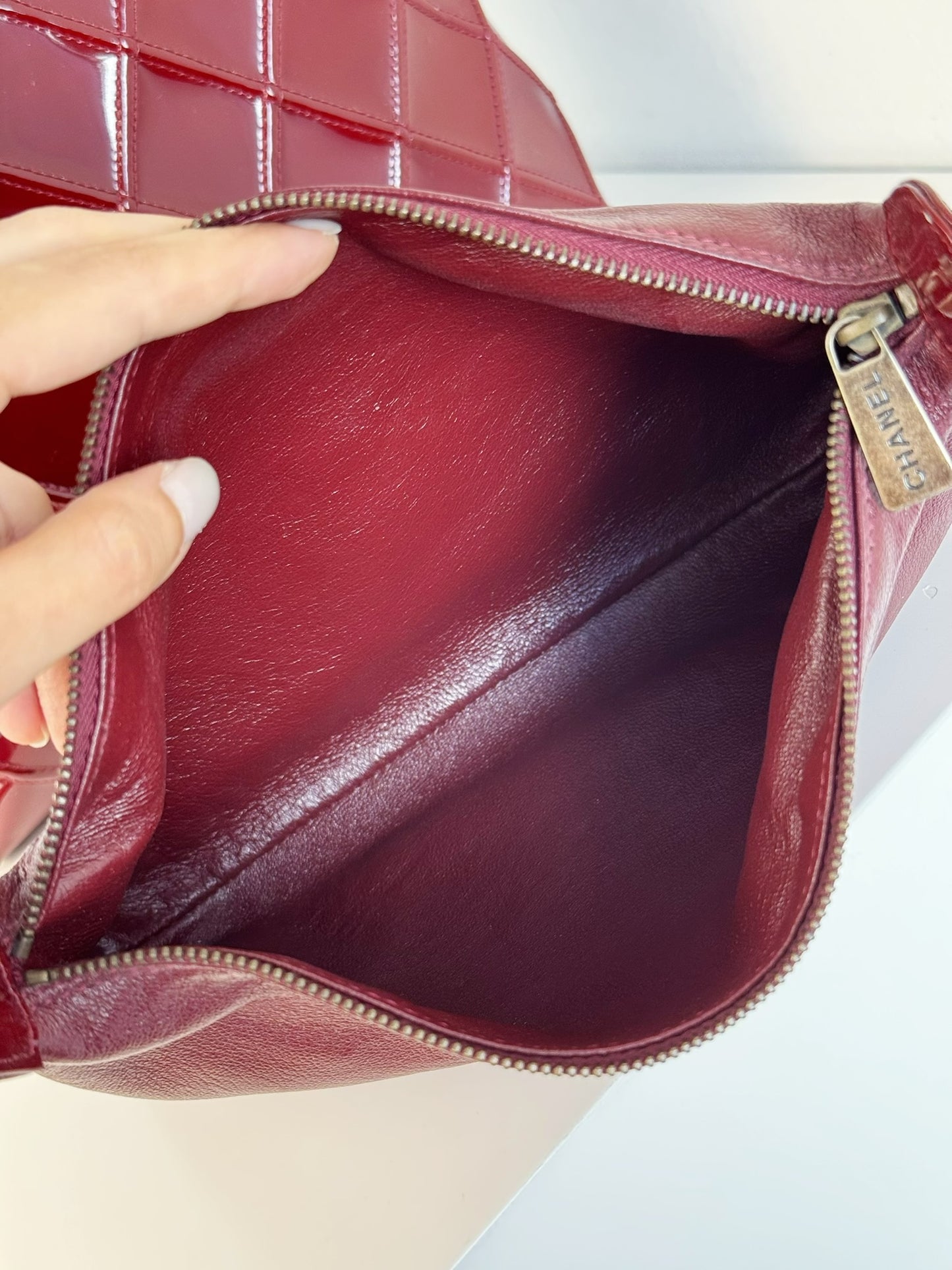 Chanel Vintage Patent Shoulder Bag