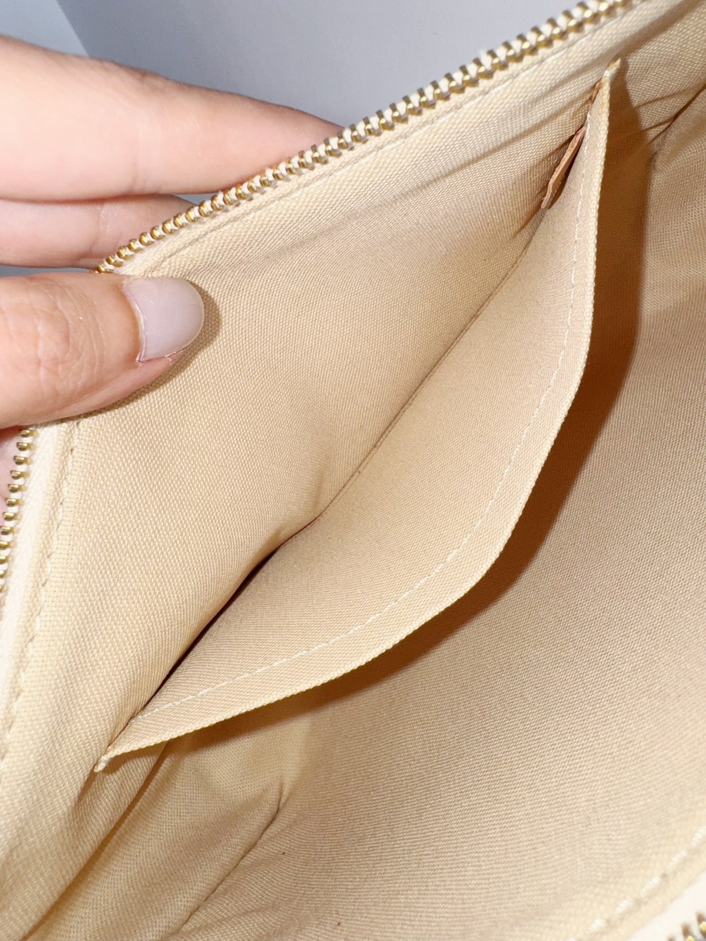 Louis Vuitton Azur Pochette Accessoires Shoulder Crossbody Bag