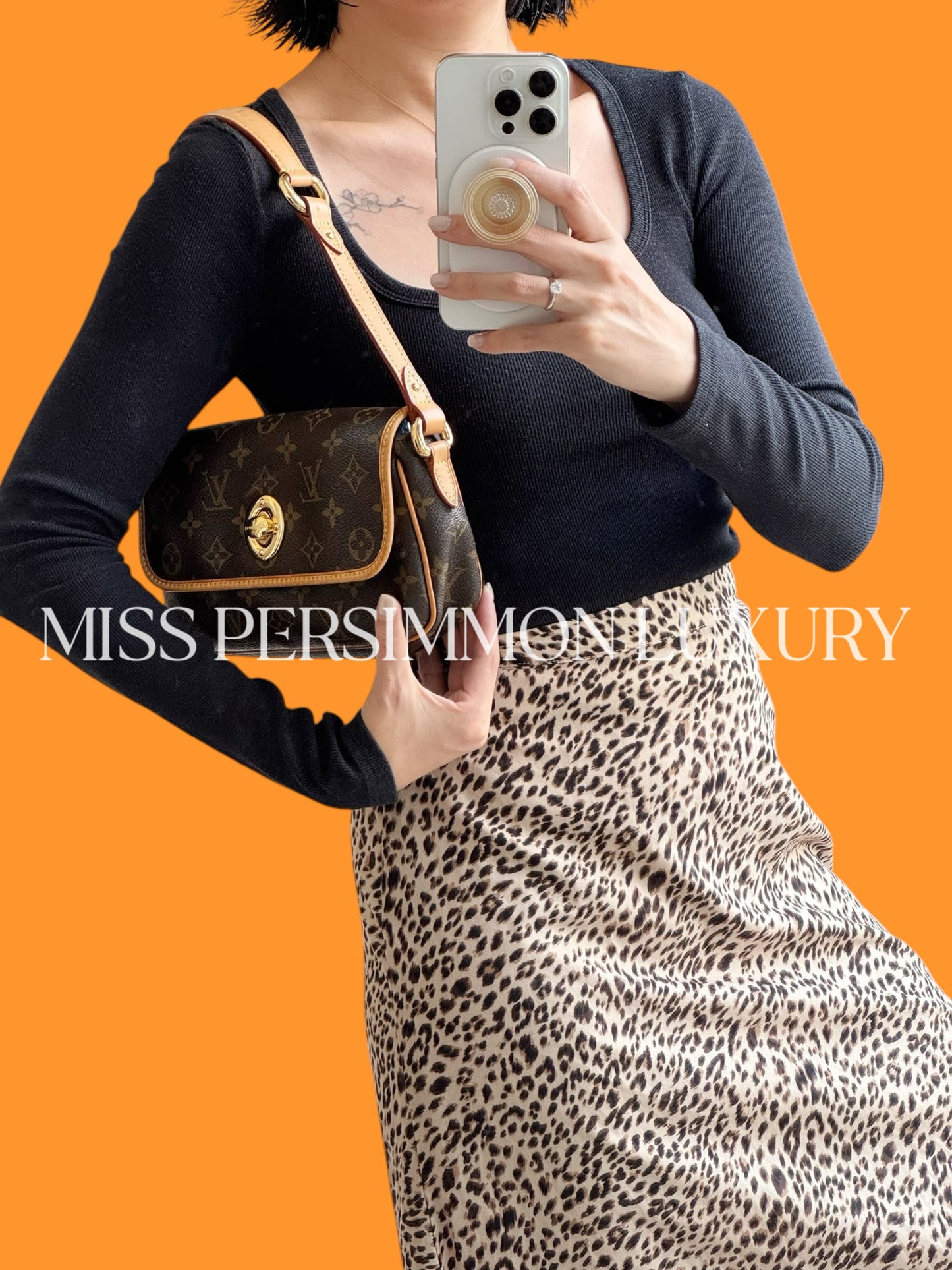 Louis Vuitton Vintage Tikal Shoulder Bag