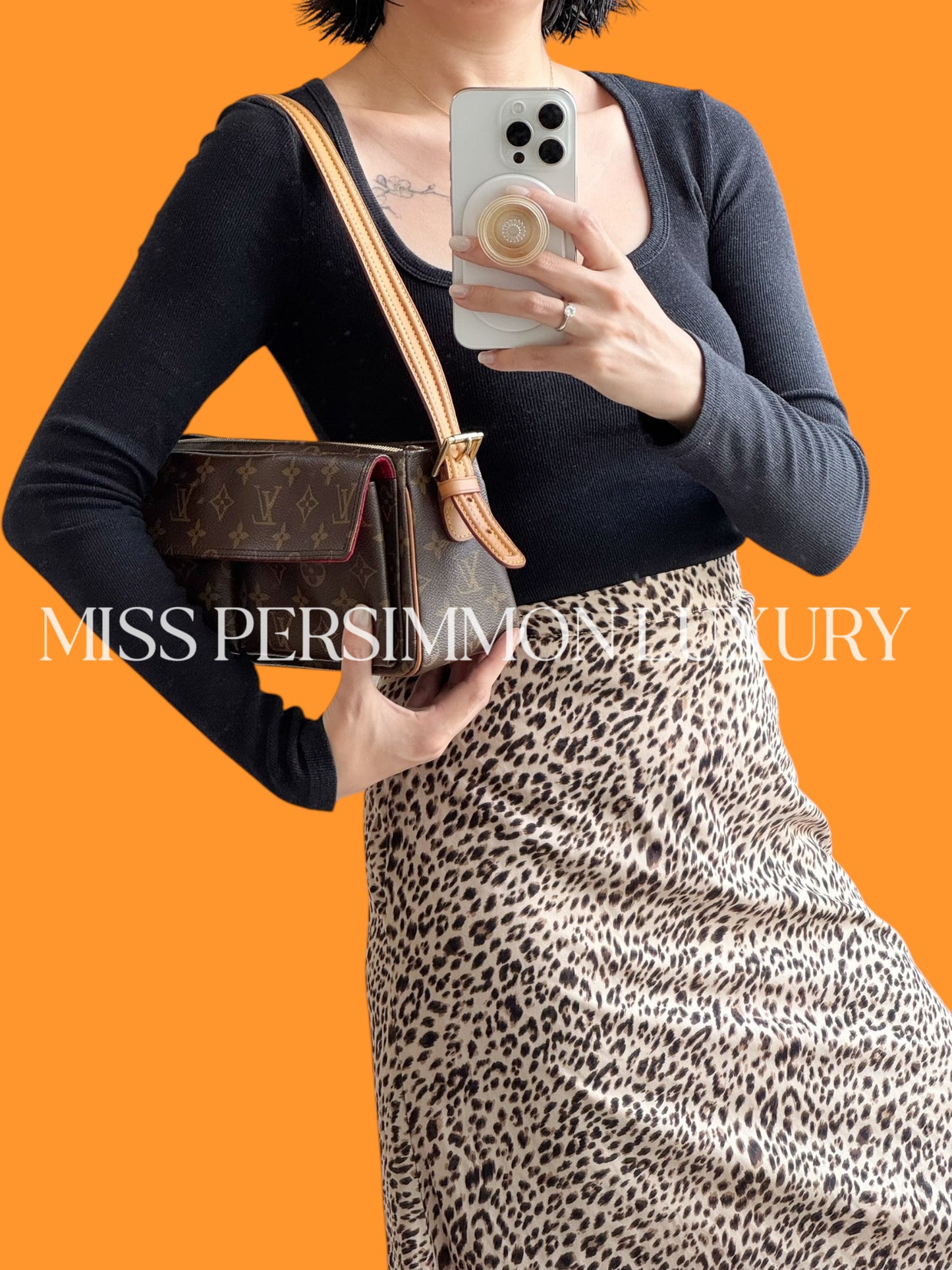 Louis Vuitton Viva Cite MM Shoulder Crossbody Bag