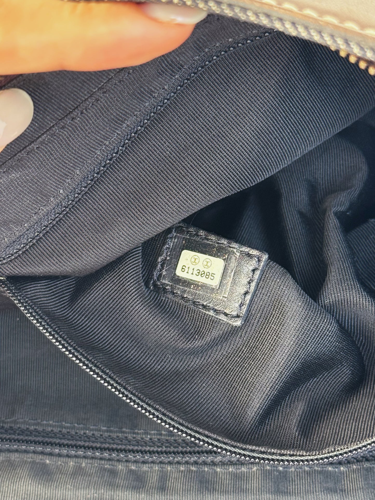 Chanel Vintage Denim Tote Shoulder Bag