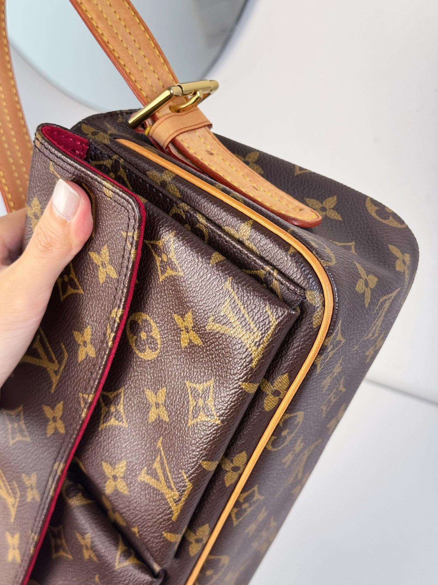 Louis Vuitton Viva Cite MM Shoulder Crossbody Bag