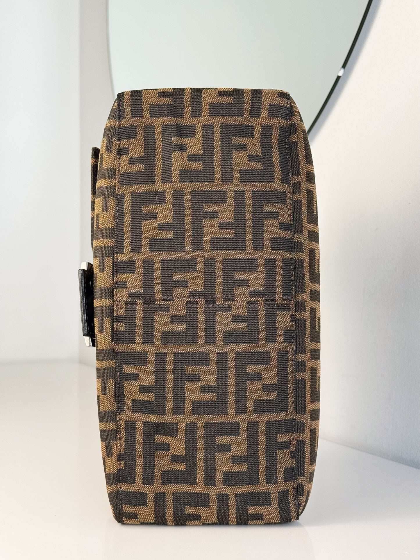 Fendi Vintage Zucca Mamma Baguette Shoulder Bag