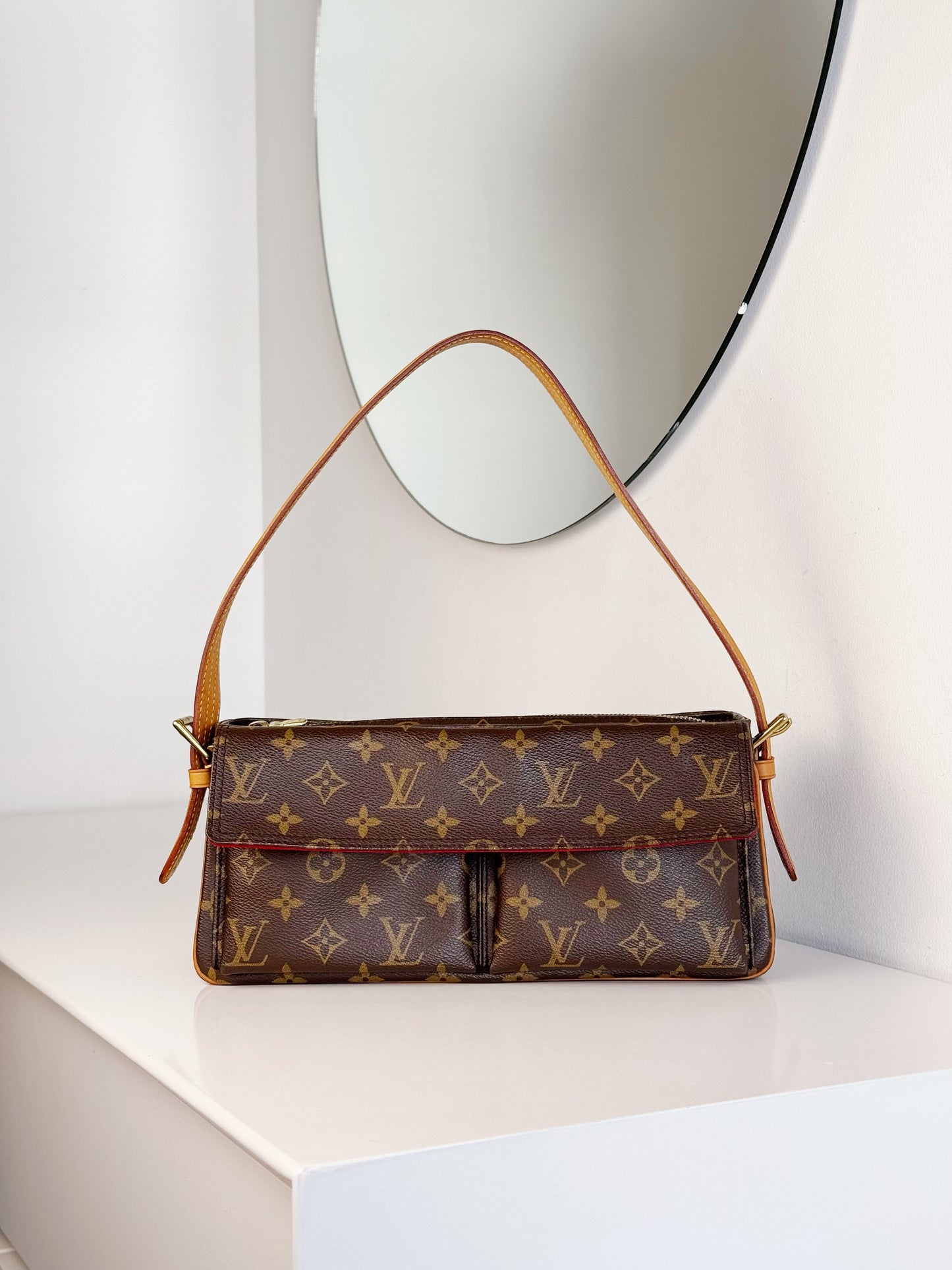 Louis Vuitton Viva Cite MM Shoulder Crossbody Bag