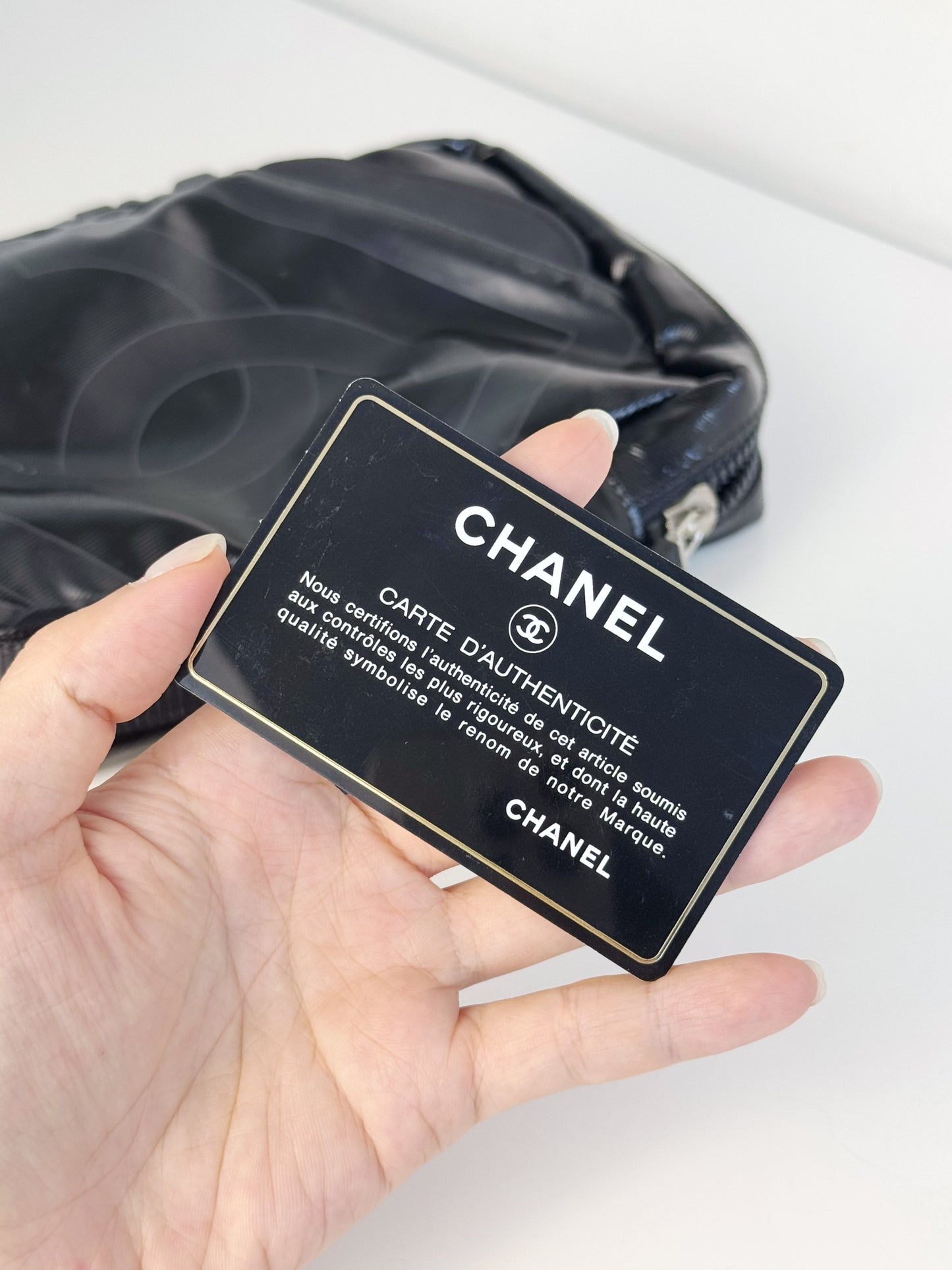 Chanel Vintage Coco Mark Camera Sport Line Shoulder Crossbody Bag