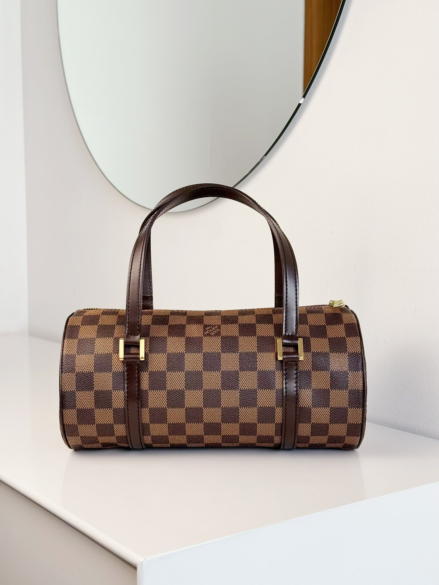 Louis Vuitton Vintage Damier Papillon 26 Handbag Bag