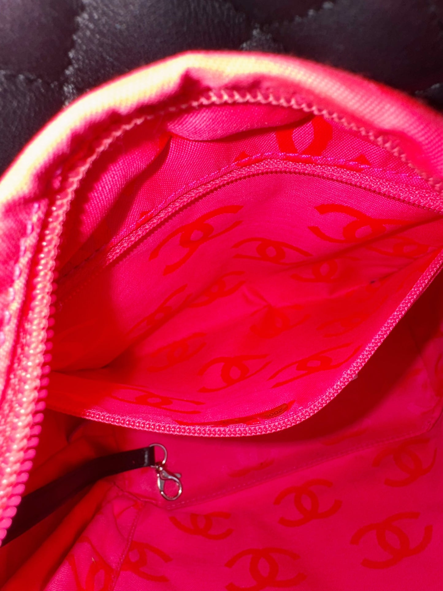 Chanel Vintage Cambon Shoulder Tote Bag