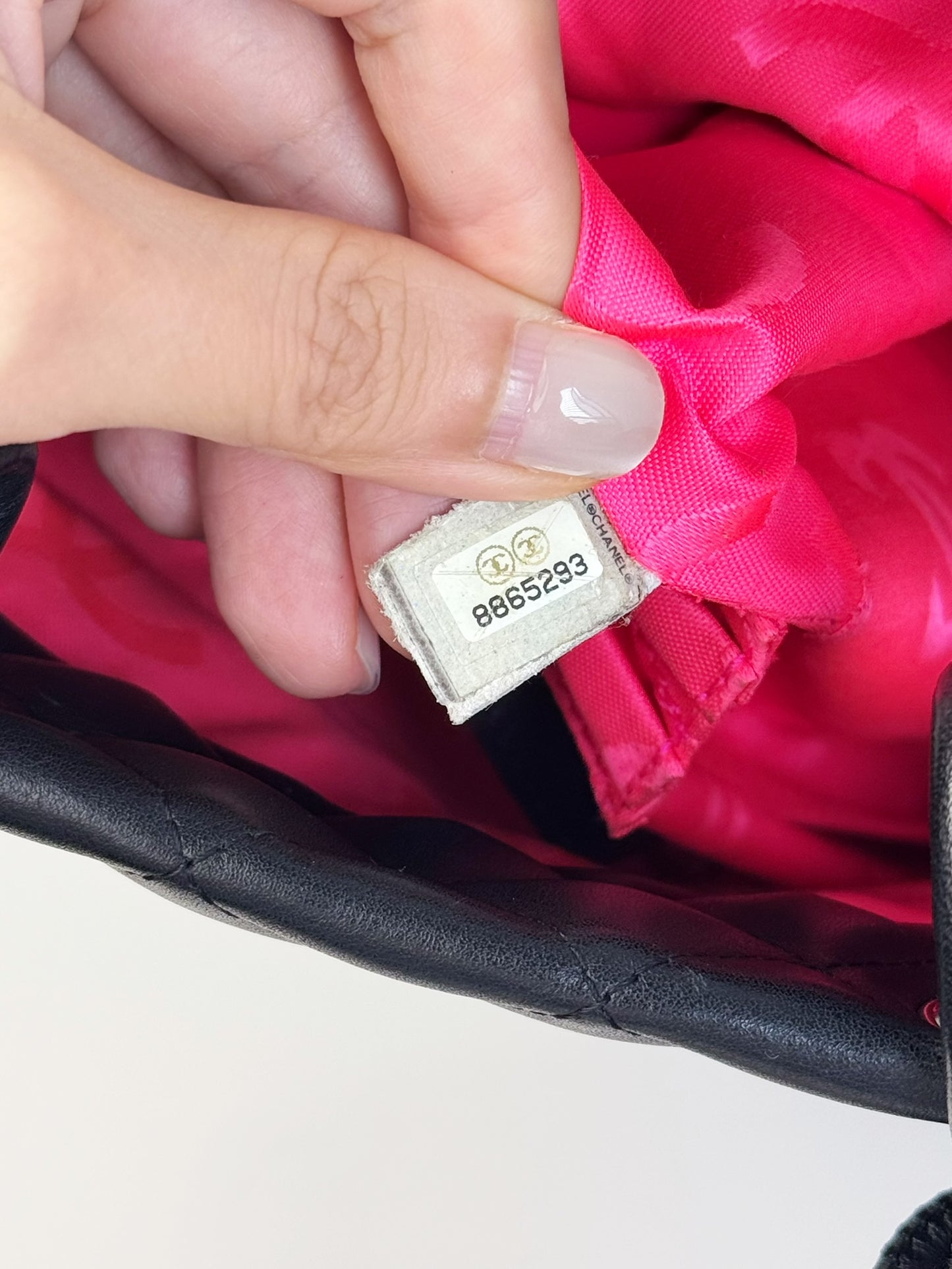 Chanel Vintage Cambon Shoulder Tote Bag