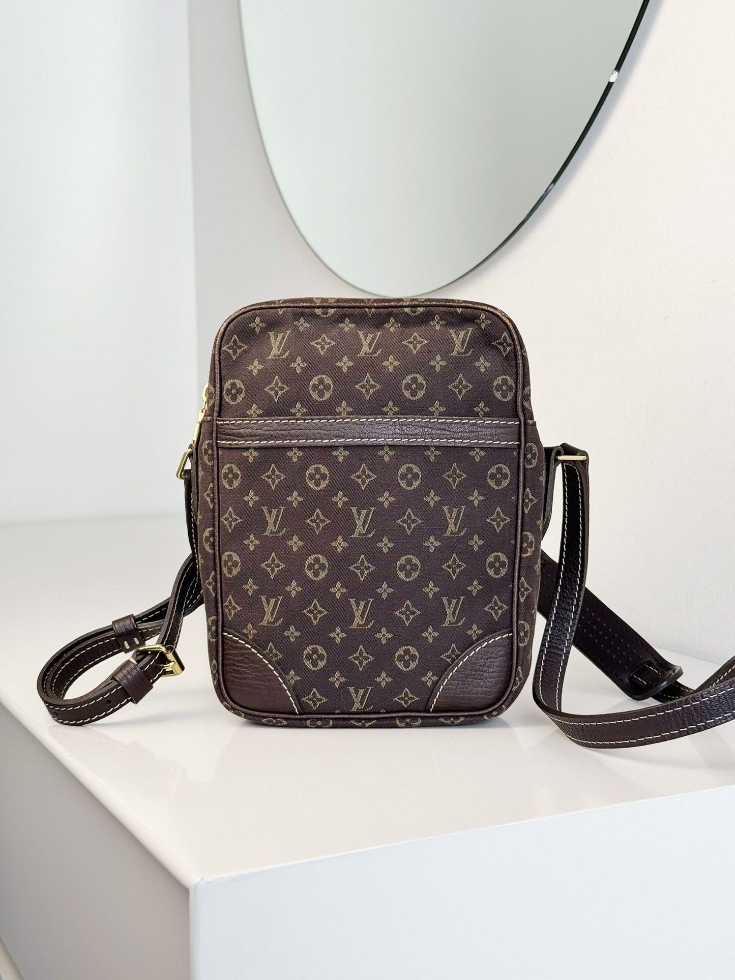 Louis Vuitton Denim Danube Crossbody Bag