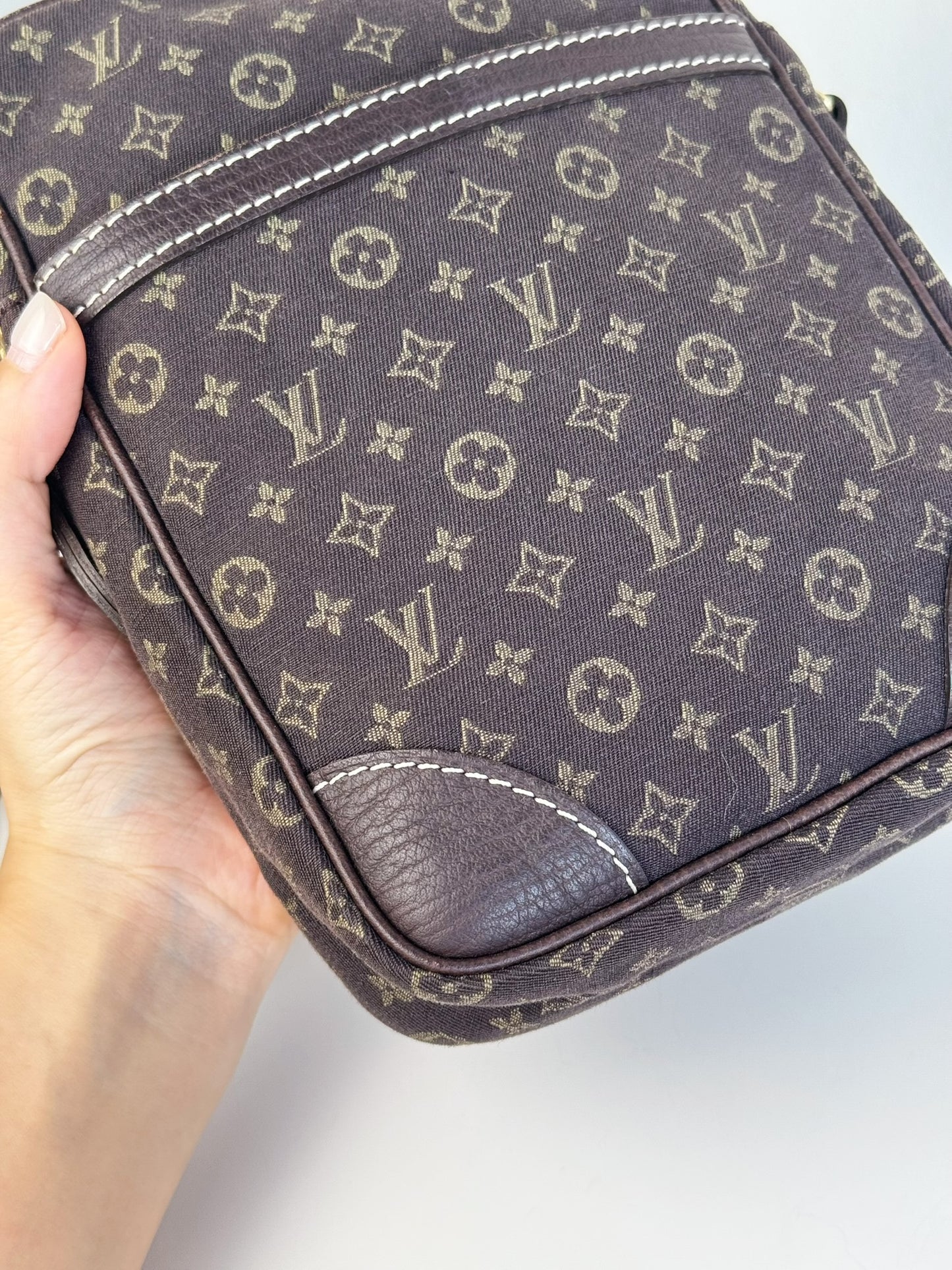 Louis Vuitton Denim Danube Crossbody Bag