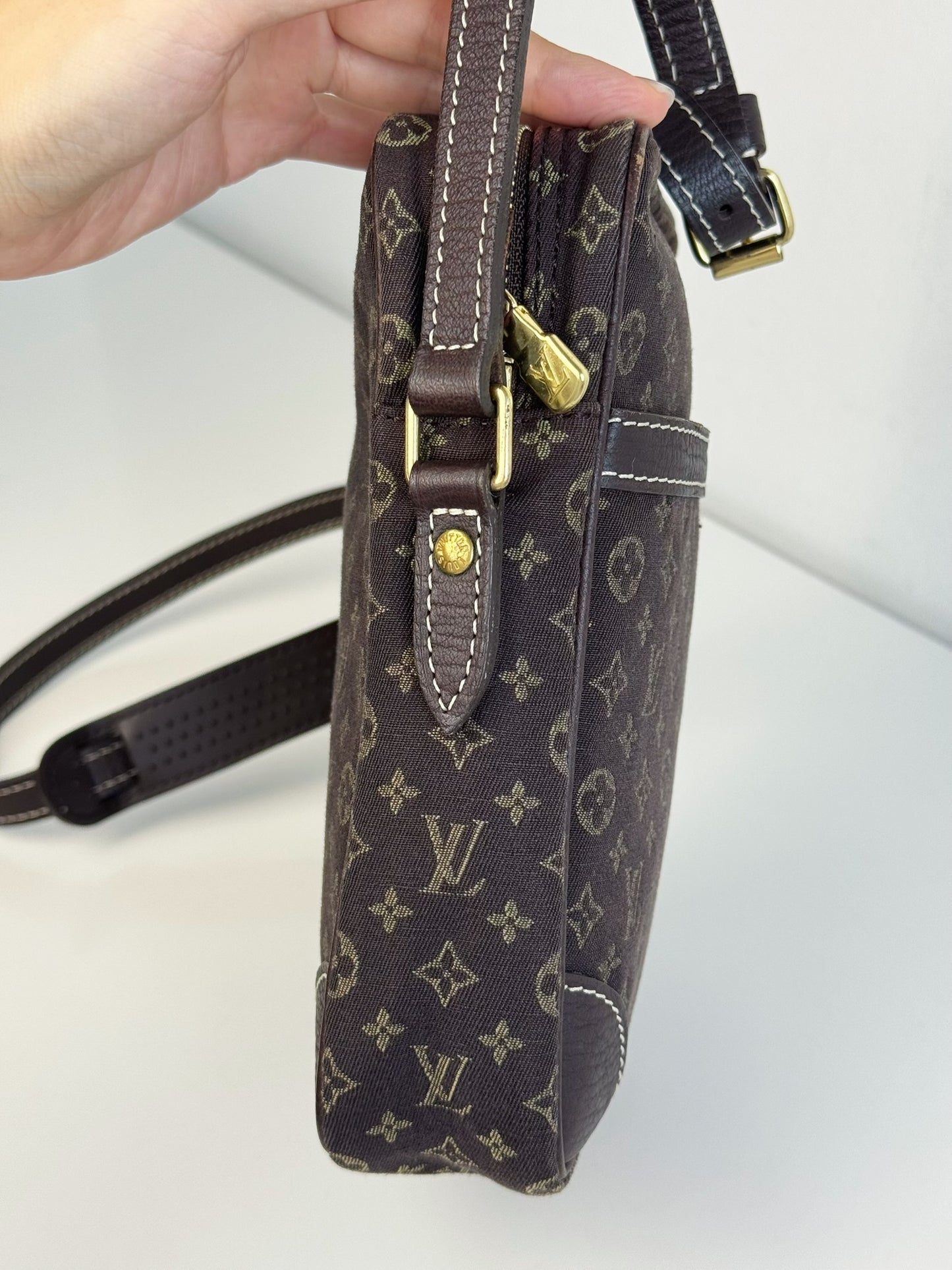 Louis Vuitton Denim Danube Crossbody Bag