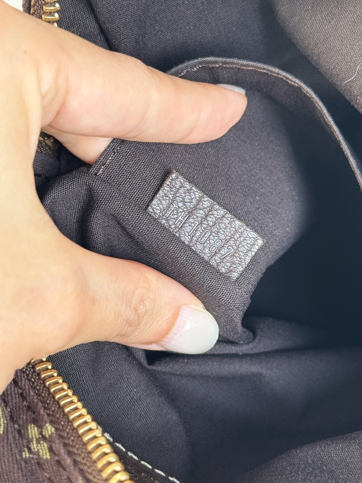 Louis Vuitton Denim Danube Crossbody Bag