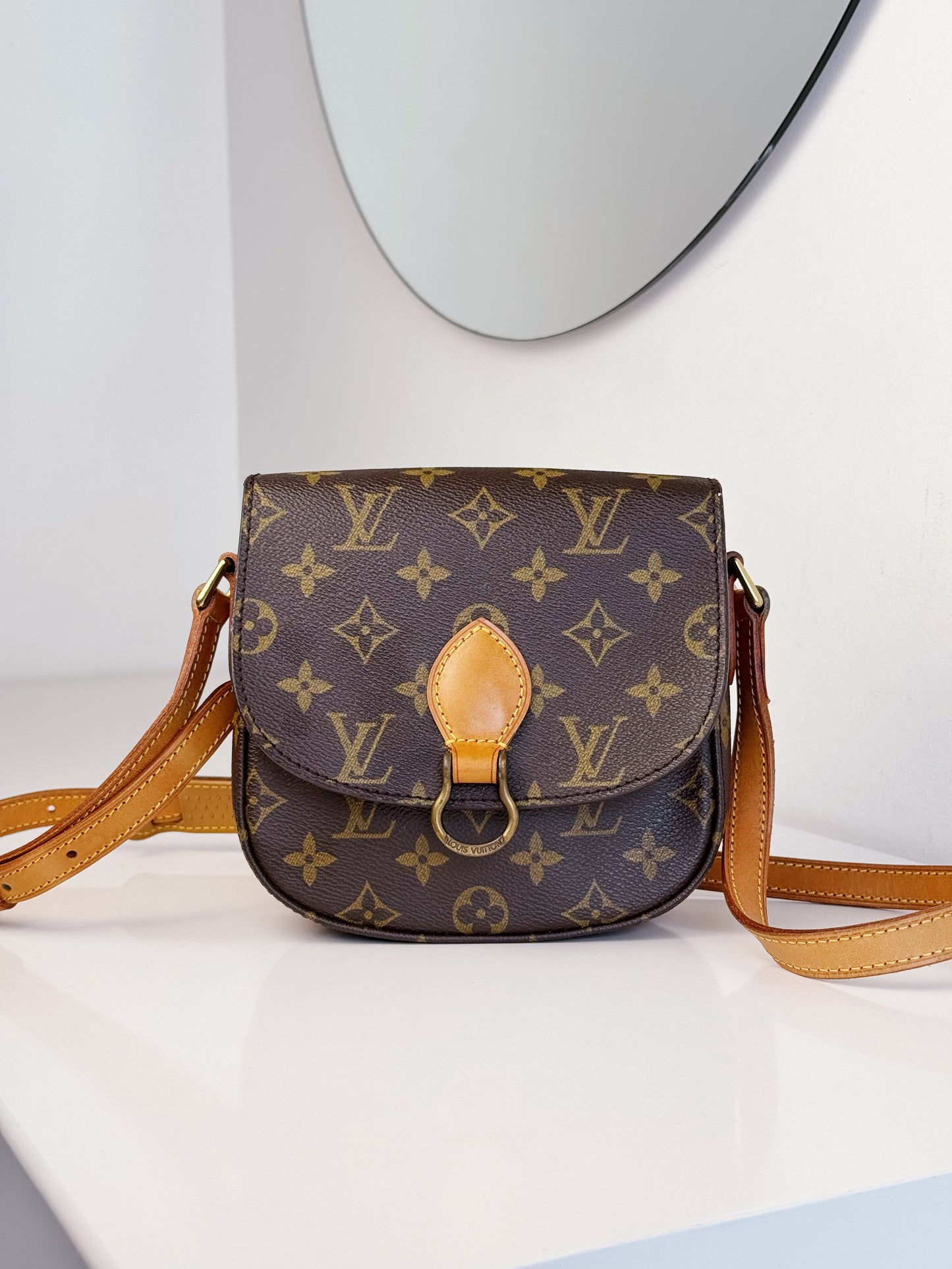 Louis Vuitton Vintage Saint Cloud PM Crossbody Bag